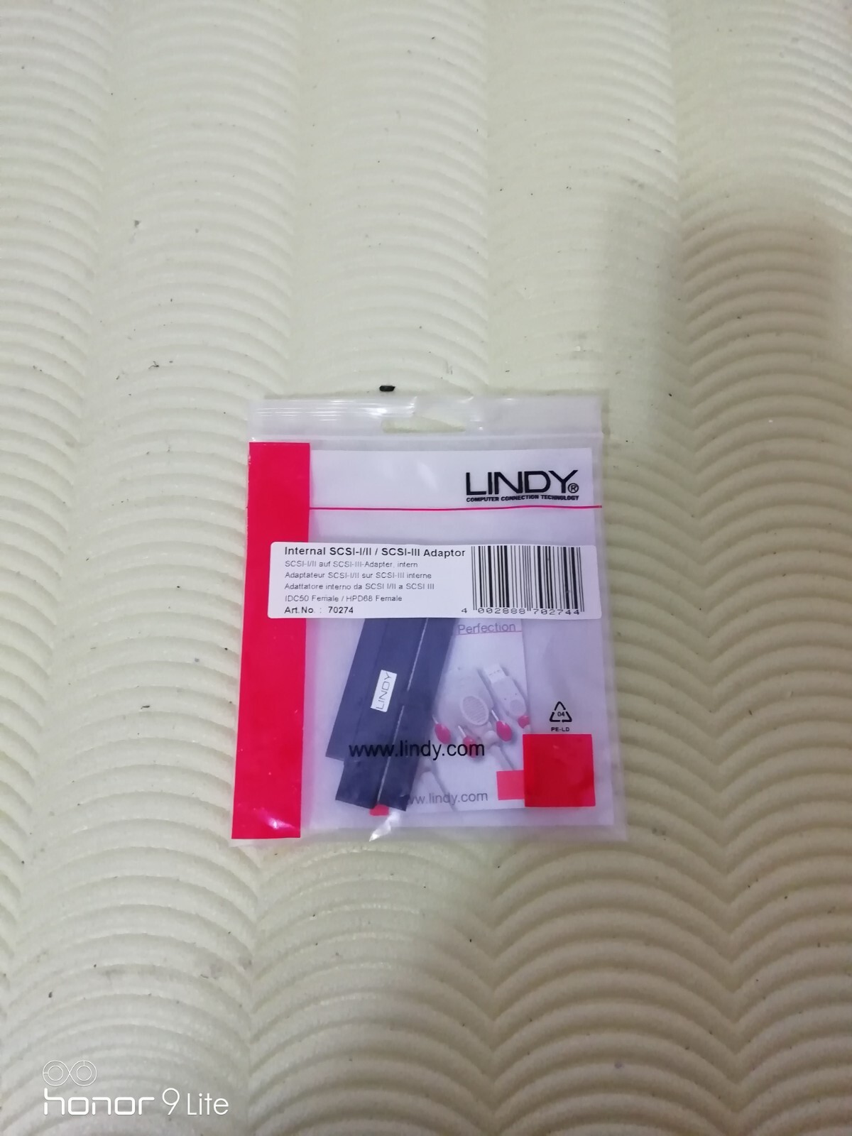 ADATTATORE INTERNO DA SCSI I/II A SCSI III LINDY NUOVO