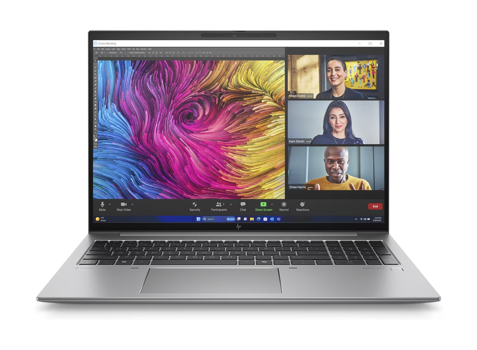 HP Zbook Firefly 14 G11 14″ Laptop AMD Ryzen 5 Pro 8640HS 16GB 512GB SSD W11P