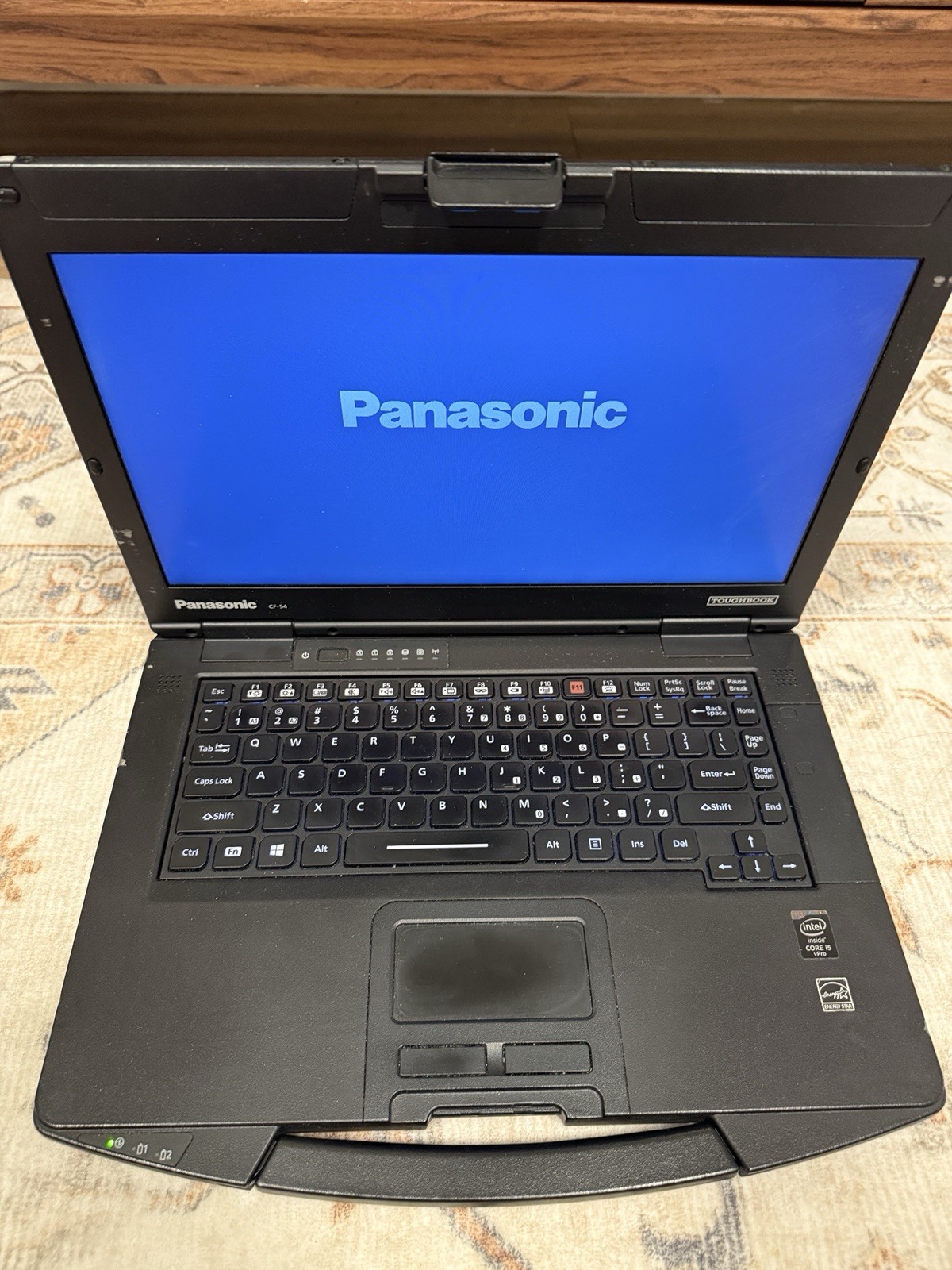Panasonic Toughbook CF-54 i5-5300U 4GBRAM No SSD Boots to BIOS
