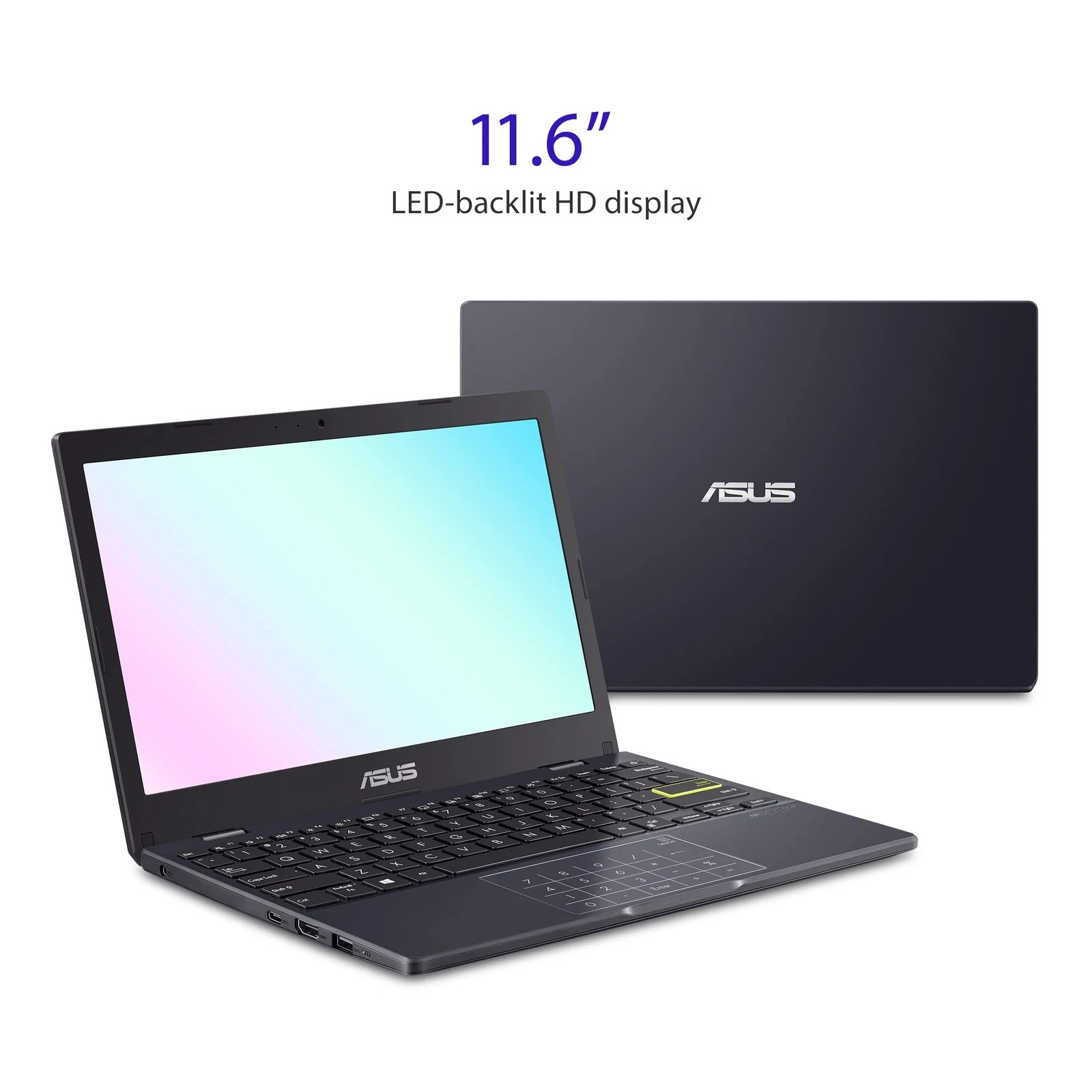 ASUS VivoBook L210 11.6″ Laptop L210MA-DB01 4GB 64GB eMMC Win10 S Open Box