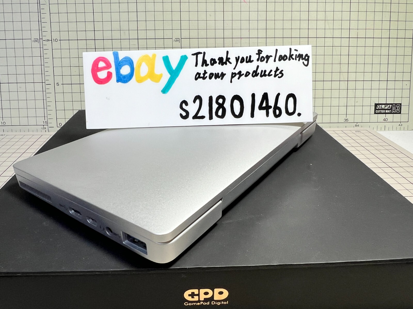 GPD POCKET X7-Z8750 model UMPC portable personal computer SILVER Excellent +