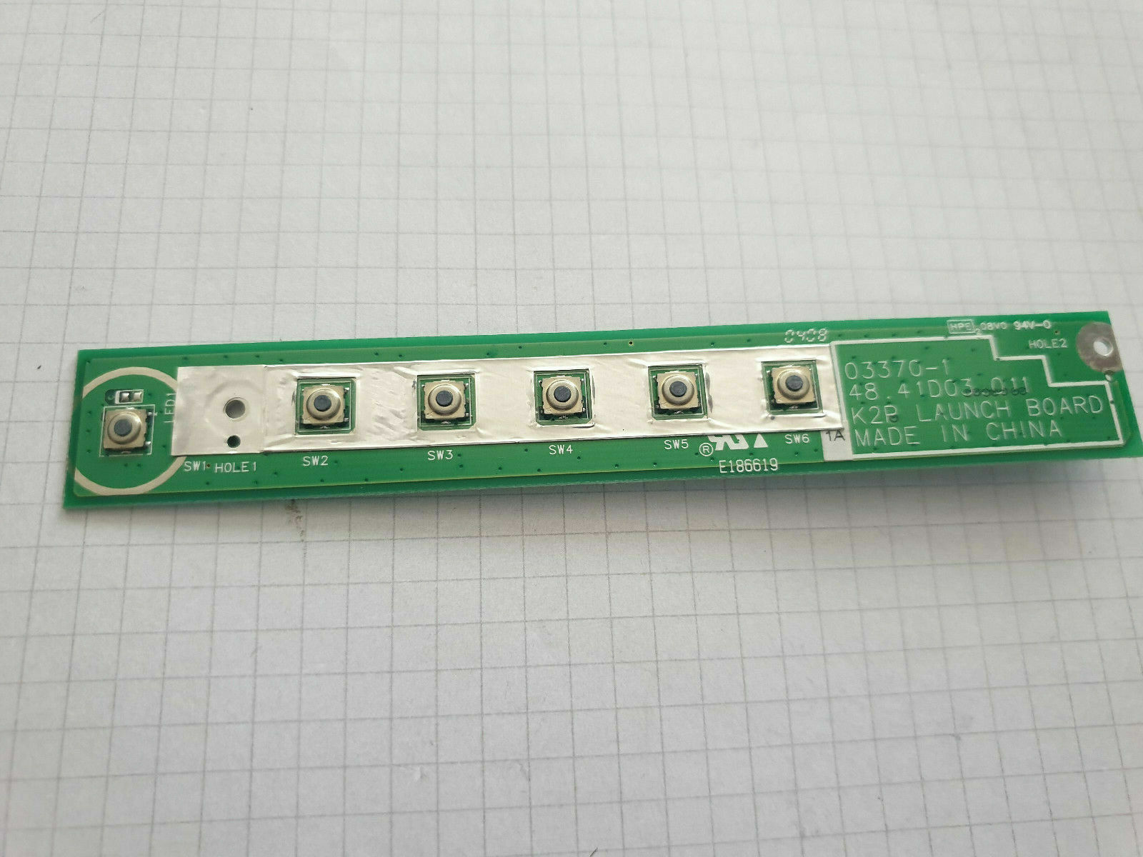 Medion MD 41700 Power Button Module Board