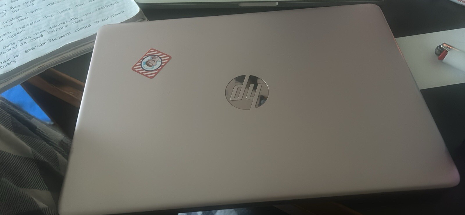 Pink HP Laptop