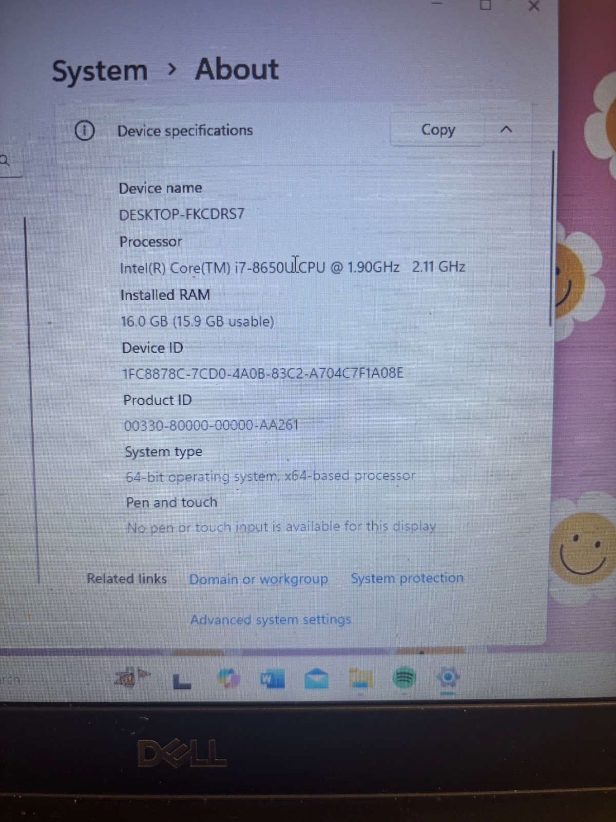 Dell 5490 14″ (512GB SSD, Intel Core i5-8350U, 1.70GHz, 16GB) Laptop – Black