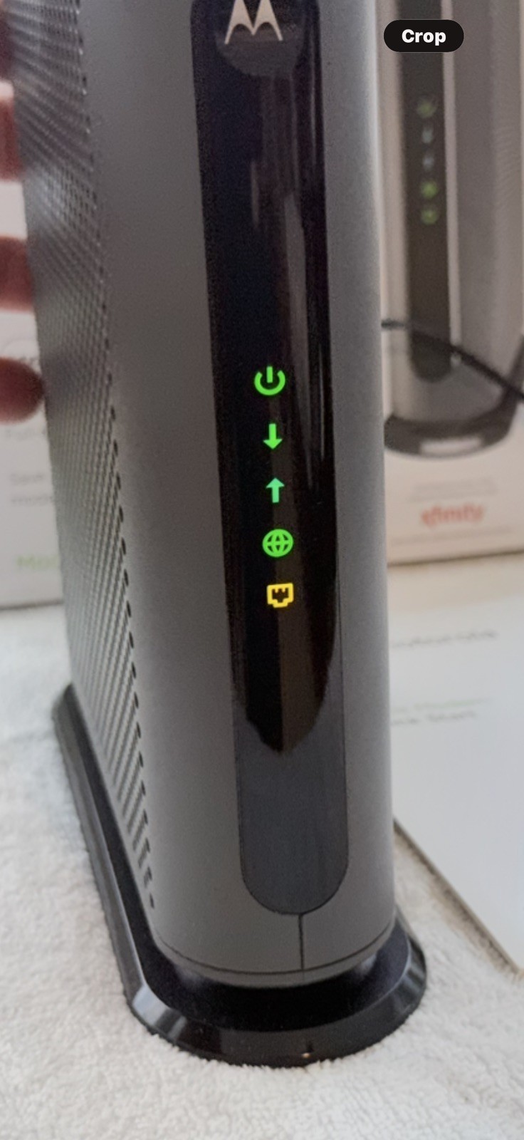 Asus RT-AC 88U WiFi Router/ Asus RP-AC 1900 WiFi Range Expander/ Motorola Modem