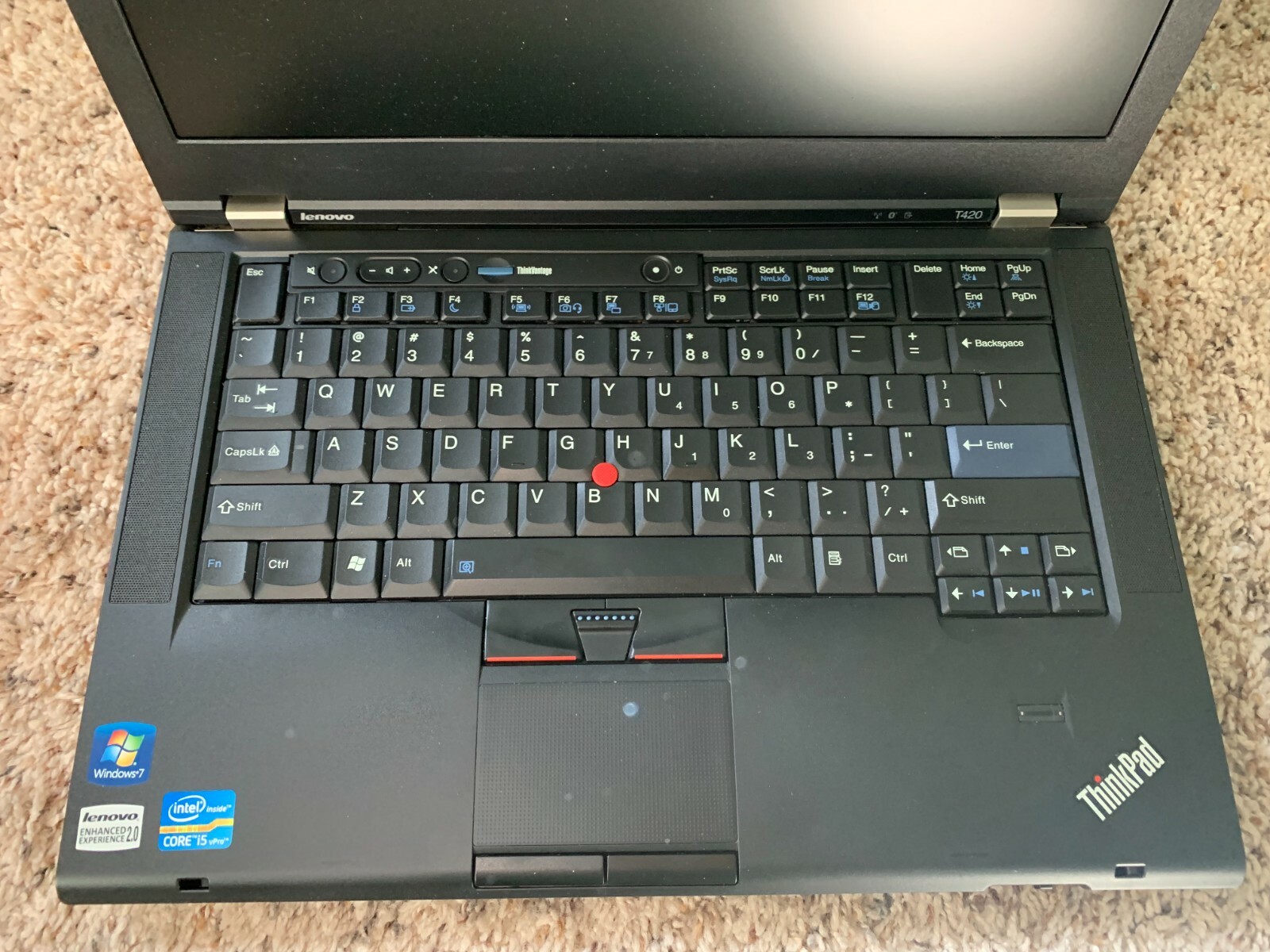 Lenovo ThinkPad T420s 14in. (128GB, Intel Core i5 2nd Gen., 2.5GHz, 4GB)…