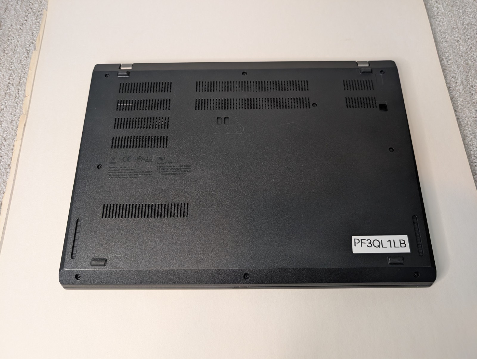 Lenovo ThinkPad L14 Gen 2 i7 11th Gen 16GB RAM 256GB SSD Windows 11 20X2-S90