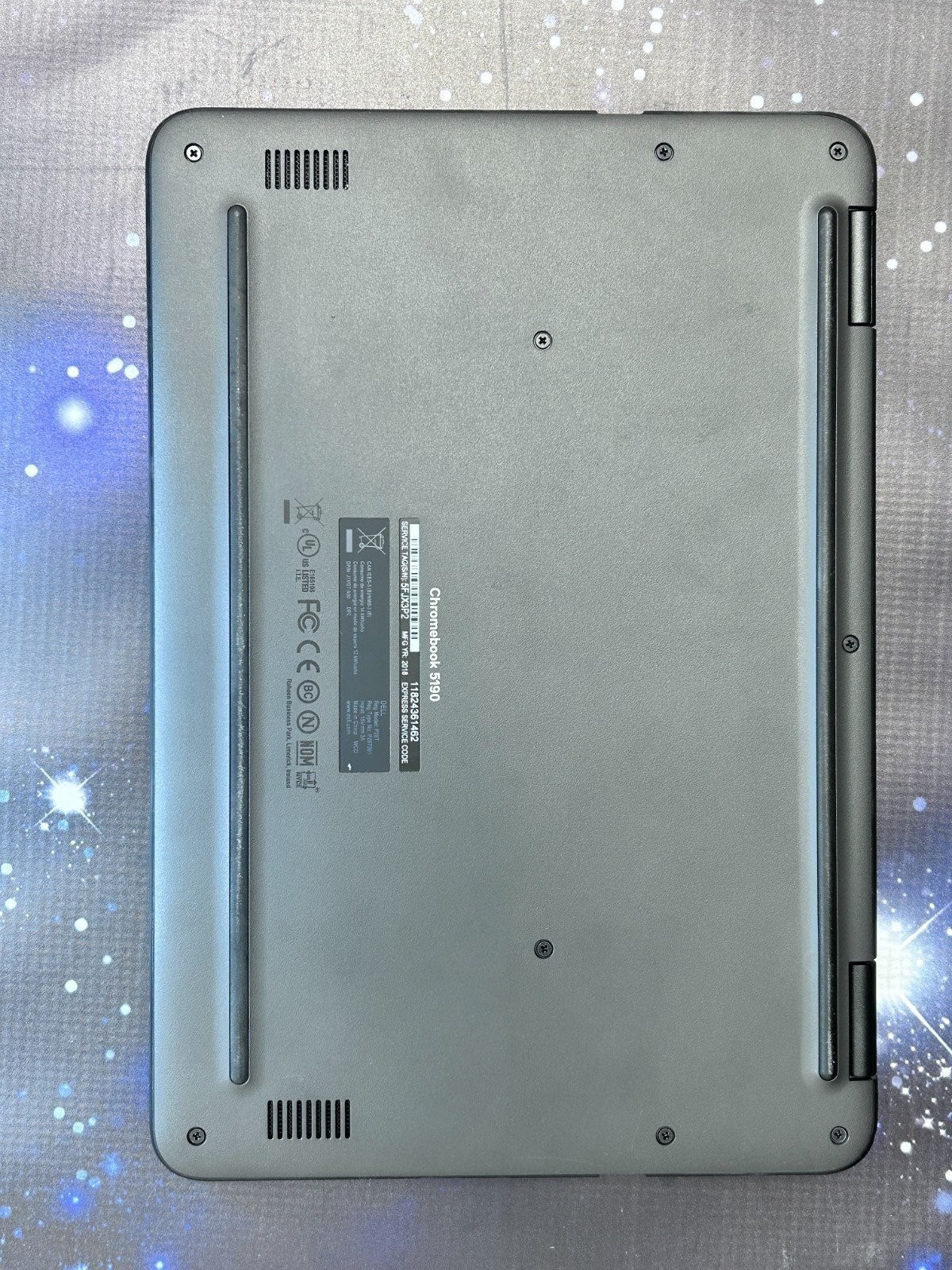 Dell Chromebook 5190 11.6, Intel N3350 1.10GHz 4GB, 16GB, Chrome OS W0KX6 – READ