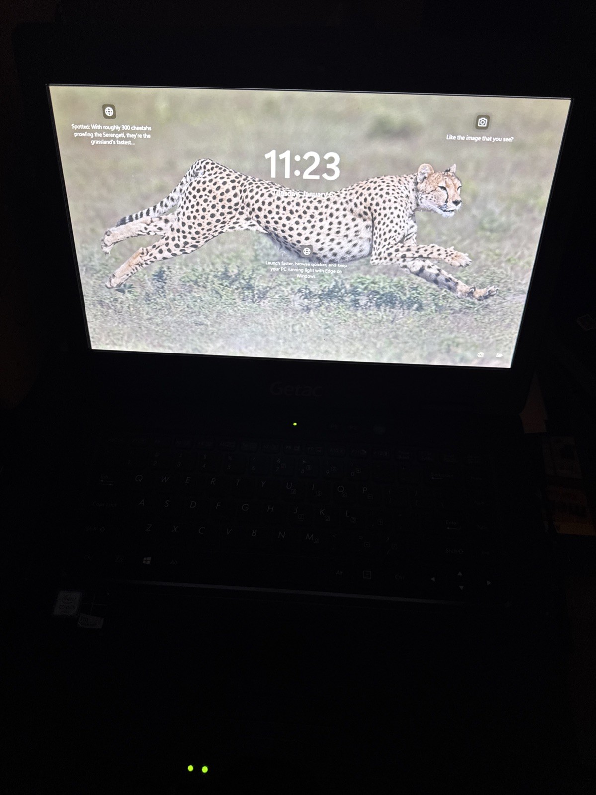 GETAC S410 Laptop i5-6200U 8GB 128GB HDD TOUCH WIN11