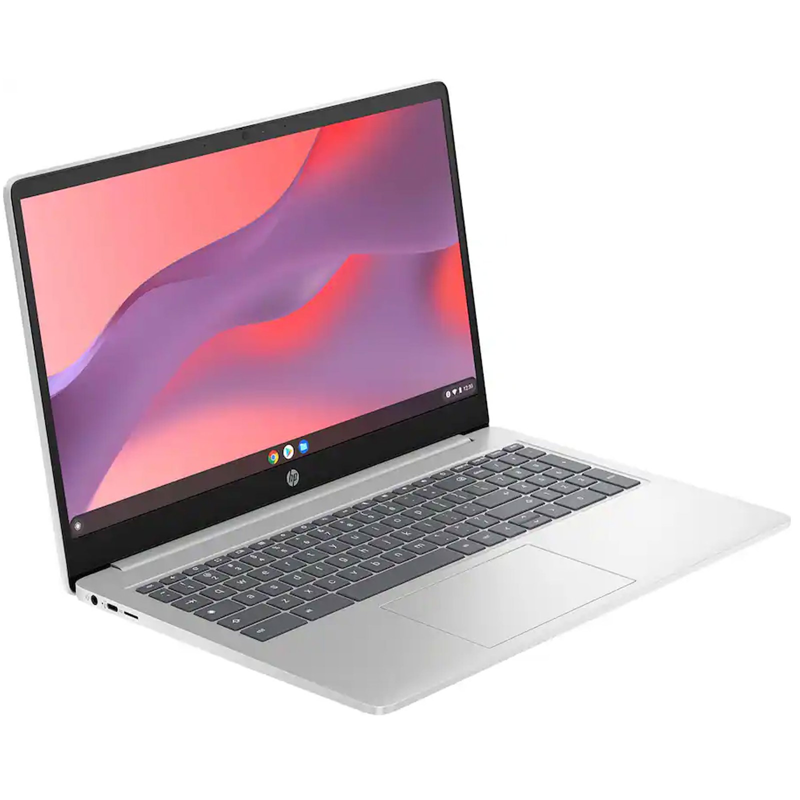 HP 15.6″ Chromebook Laptop – 8GB Memory, 64GB eMMC (Natural Silver) with Bag
