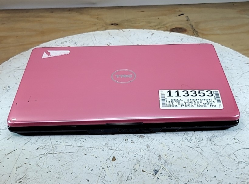 DELL INSPIRON 1545 Laptop Intel Celeron 900 3GB PINK SEE NOTES