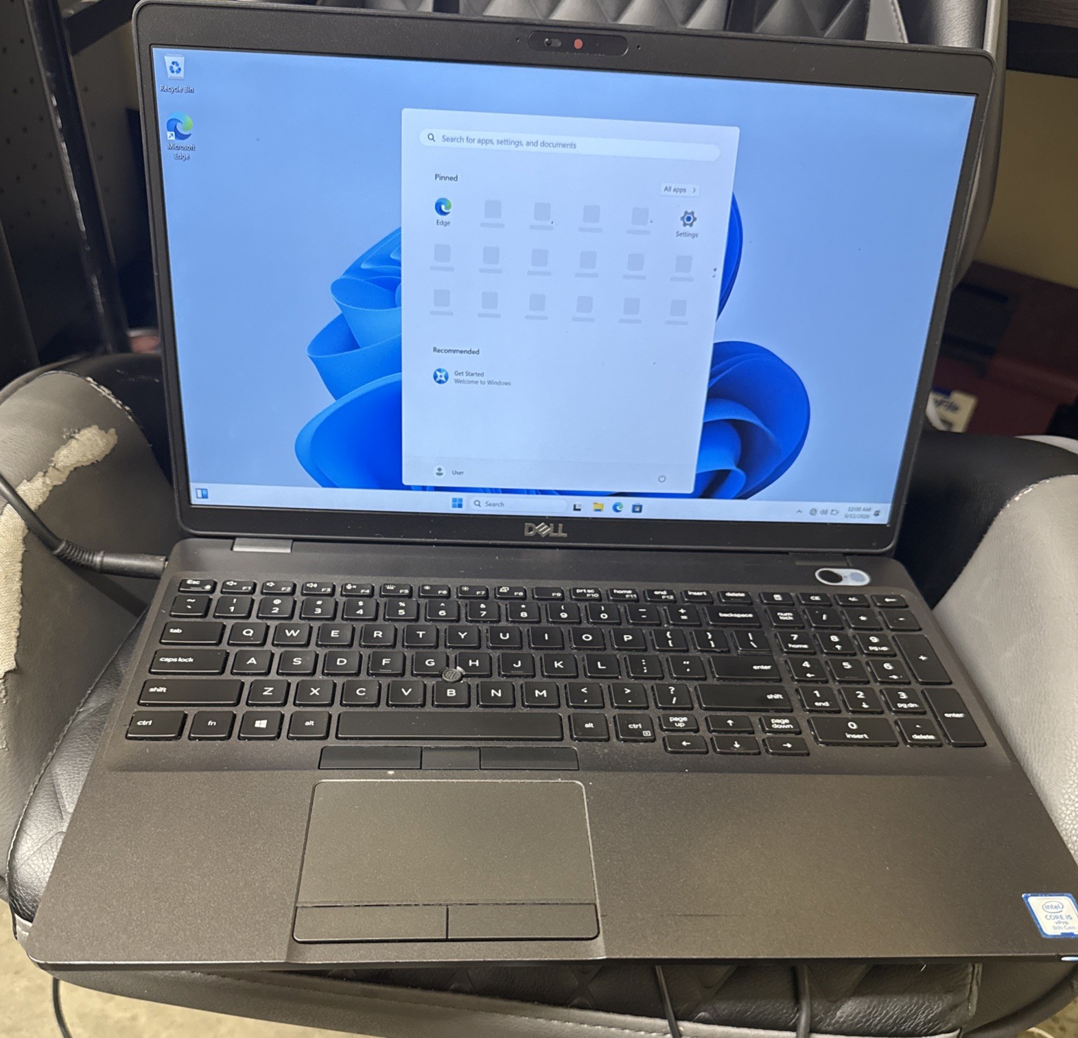 Dell Latitude 5500 i5-8365U 16GB RAM 256GB SSD 15.6” FHD Win11 Pro Charger