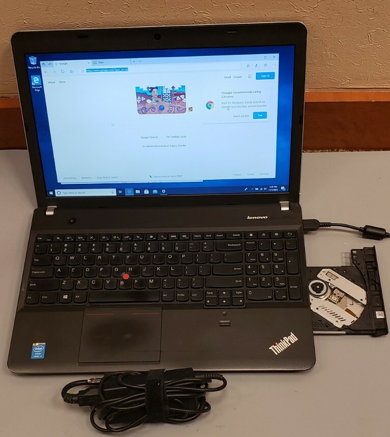 LENOVO THINKPAD E540 15.6″ Core i3-4300M 4GB RAM 500GB HDD WEBCAM BLUETOOTH