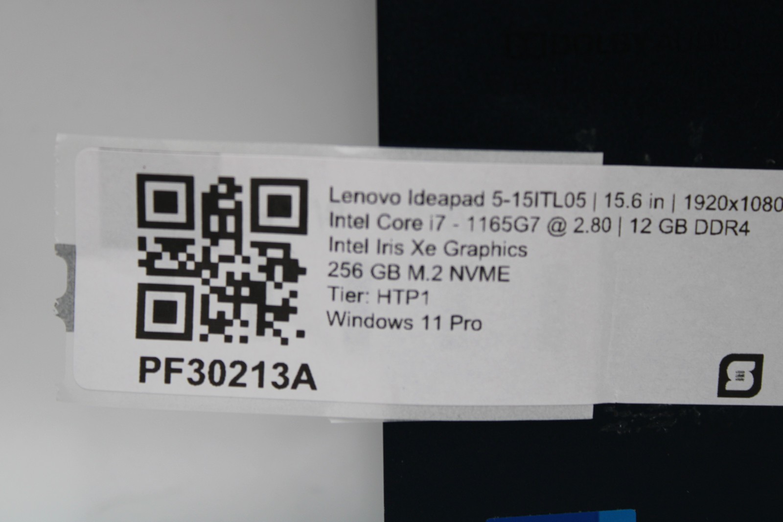 Lenovo IdeaPad Flex 5-15ITL05 Touch i7-1165G7 @ 2.8 GHz 12GB RAM 256GB SSD W11P