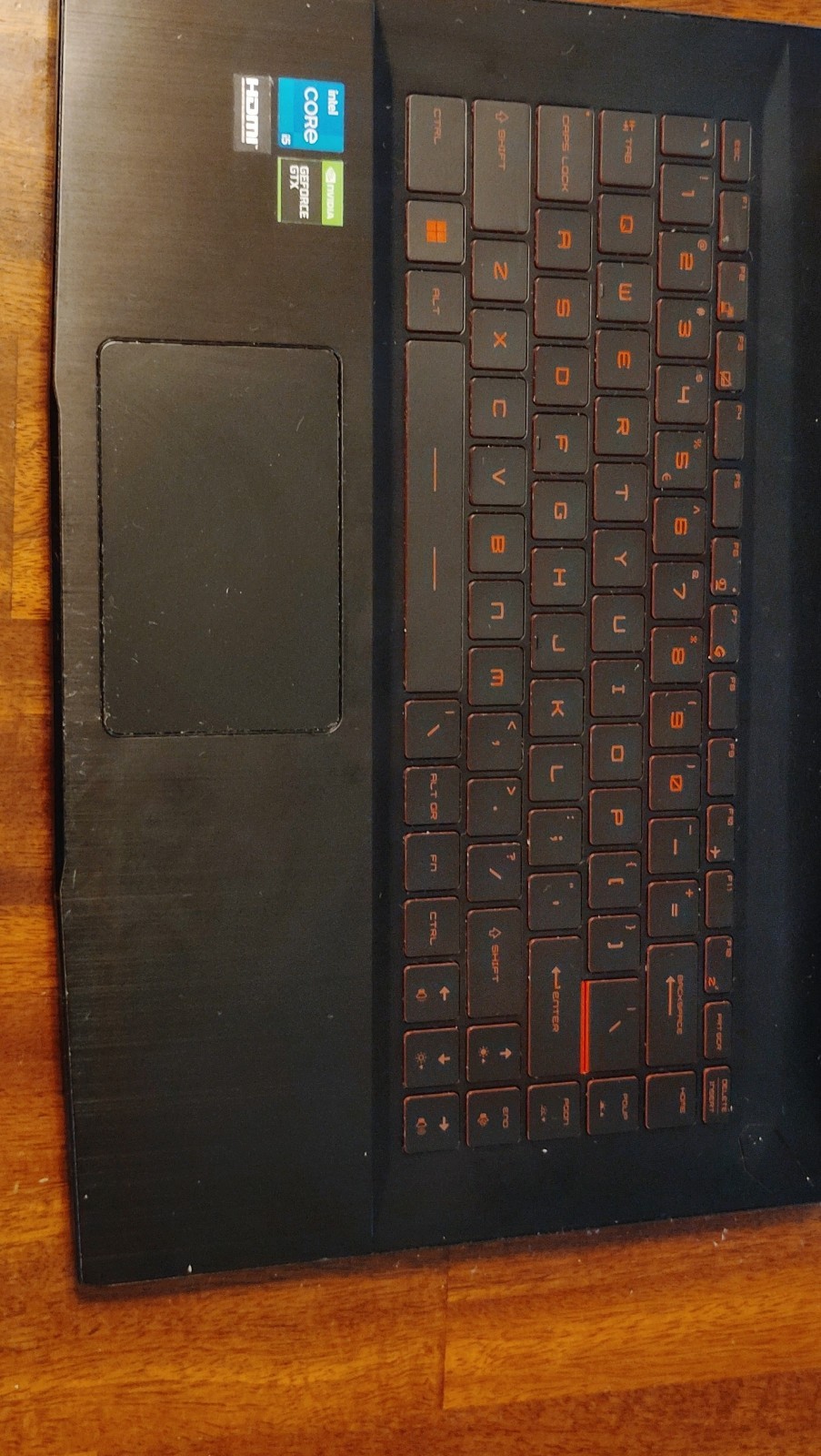 MSI GF63 Thin 11SC Gaming Laptop Intel Core i5 NVIDIA GTX Black Backlit HDMI