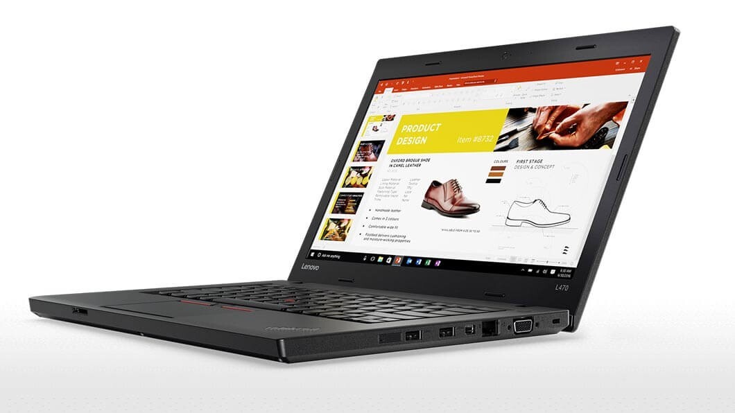 Lenovo ThinkPad L470 i5 2.3 8GB 256GB SSD 14 inch 1366x768p Windows 11 – Office