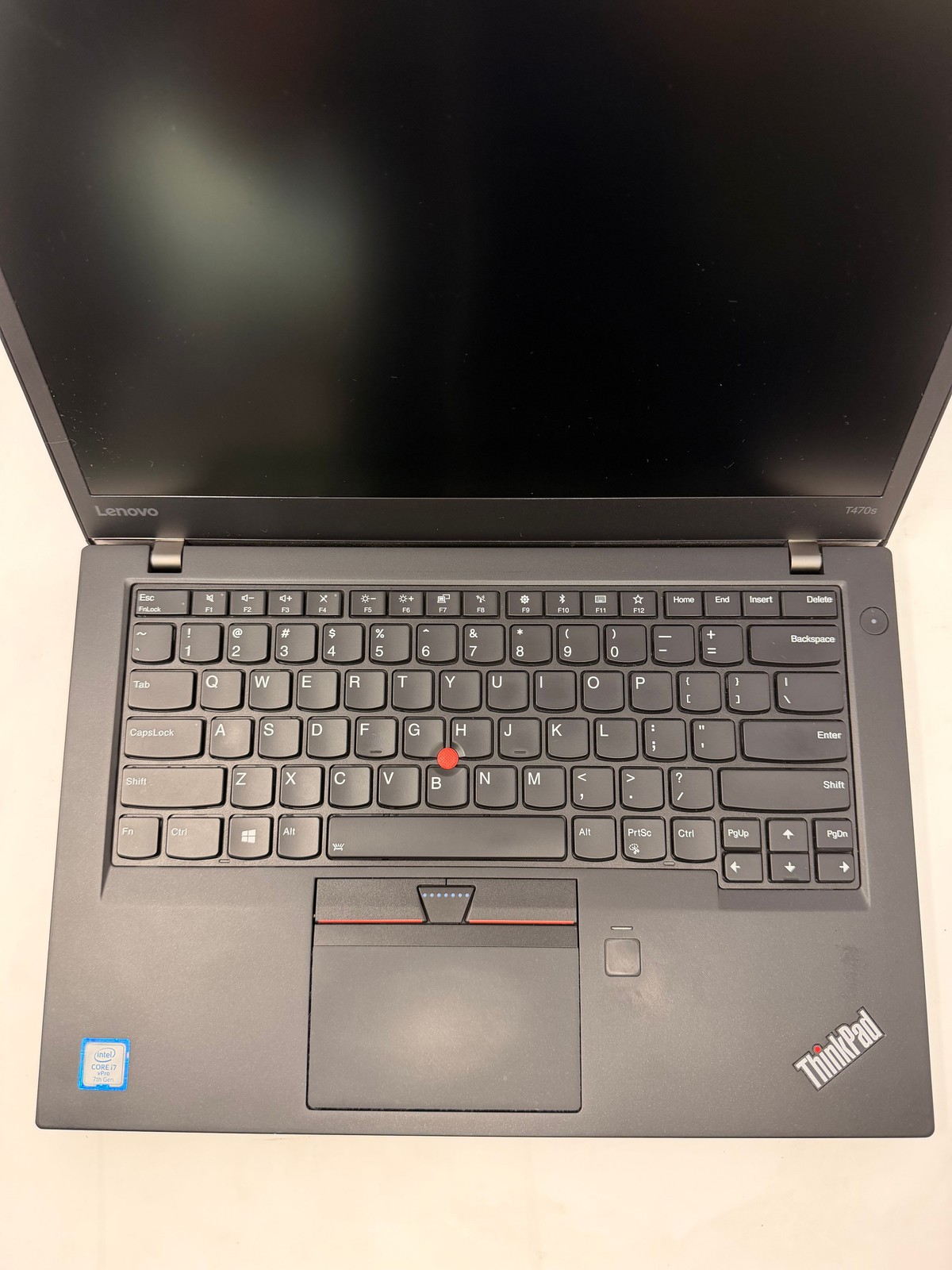 Lenovo ThinkPad T470s i7-7600U 16GB 120GB SSD Touchscreen Low Capacity Battery