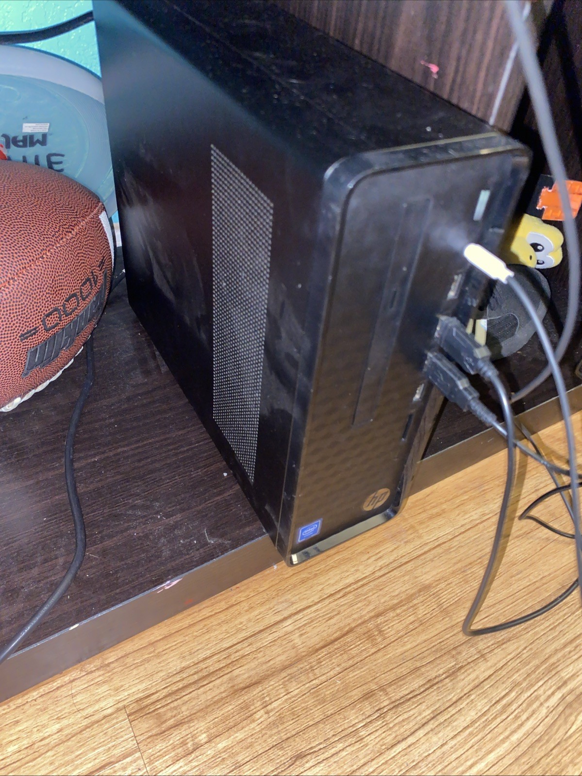 No Keyboard And Mouse Used Black Dirty Laggy Still Runs Hp Intel Core Pc