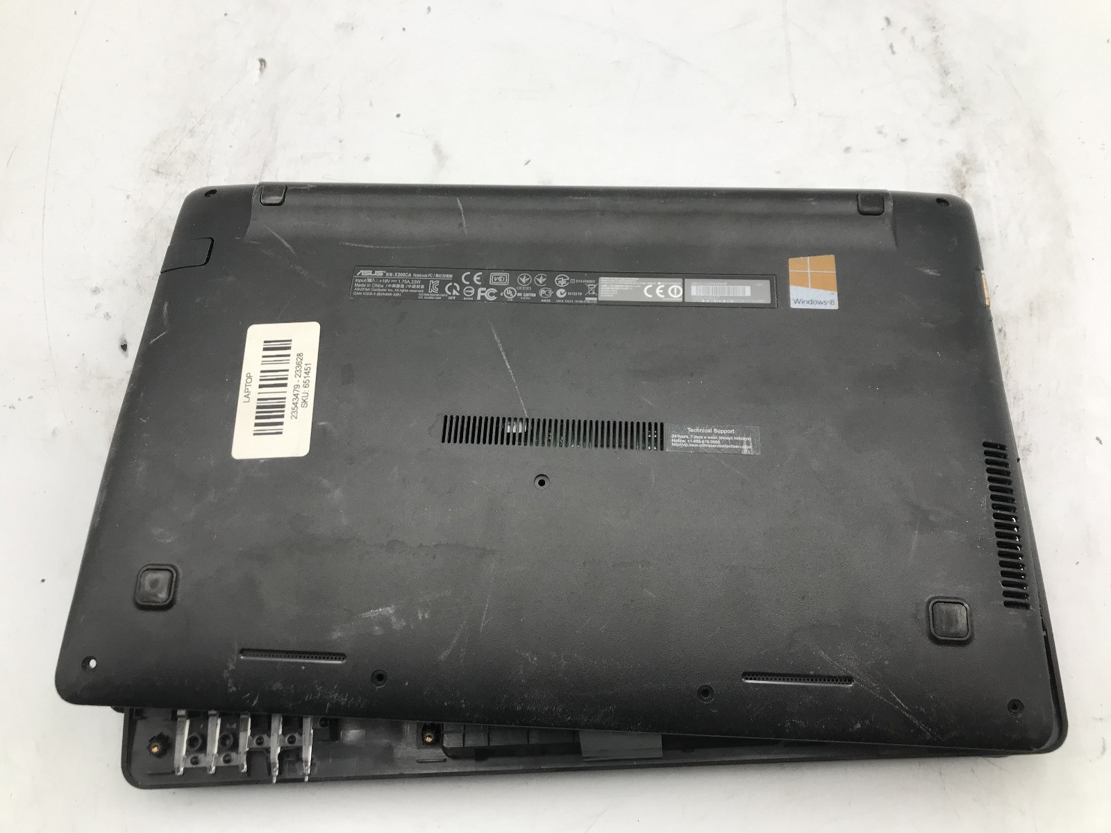 ASUS X200CA NOTEBOOK – FOR PARTS/REPAIR – INTEL PENTIUM 2117U – 2GB RAM -READ-BB