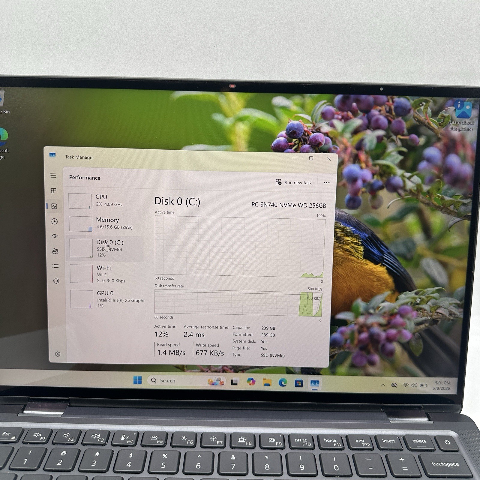 Dell Latitude 9430 2‑in‑1 14″ QHD Touch i5‑1245U vPro 16GB 256GB SSD Win 11 Pro