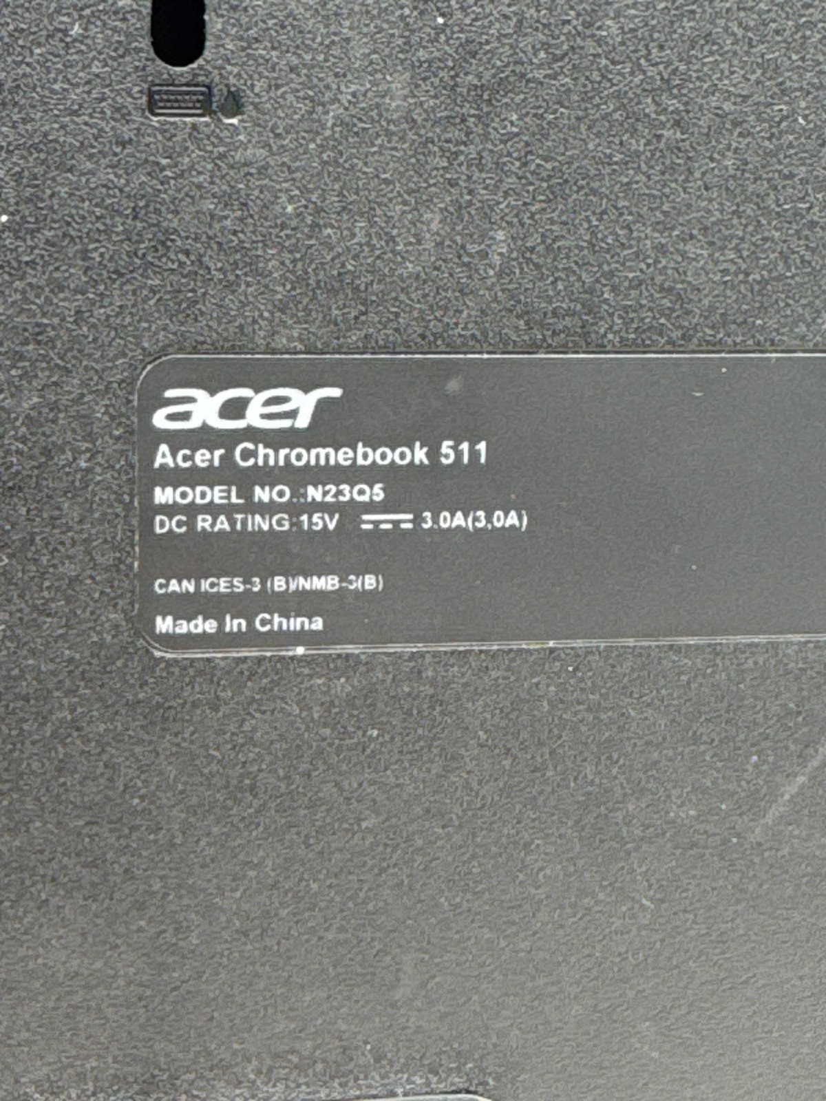 Acer Chromebook 511 N23Q5 11.6″ Intel N100 4GB RAM 32GB eMMC – Remote Managed
