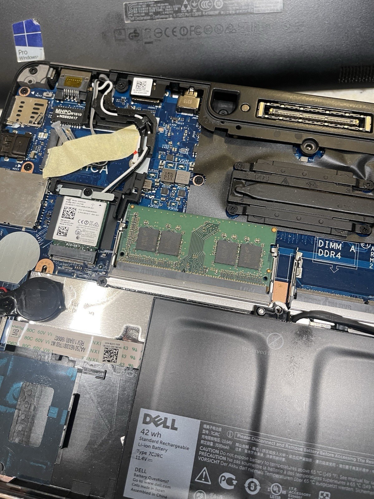 Lot 3 Dell Latitude E7270 12.5″ Laptops i3-6th 1 W/RAM 2 No Ram No HDD Boot BIOS