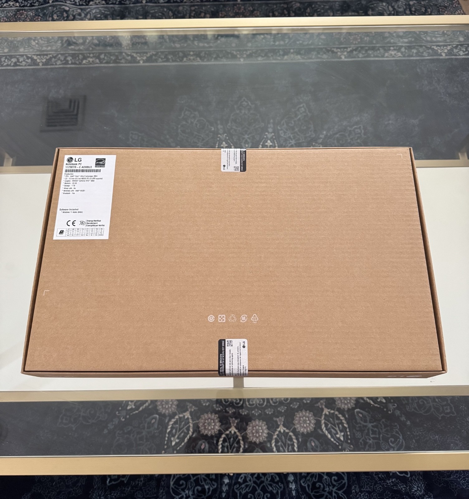 LG Gram Pro 17inch, intel core ultra 9, 32gb ram, rtx 5050