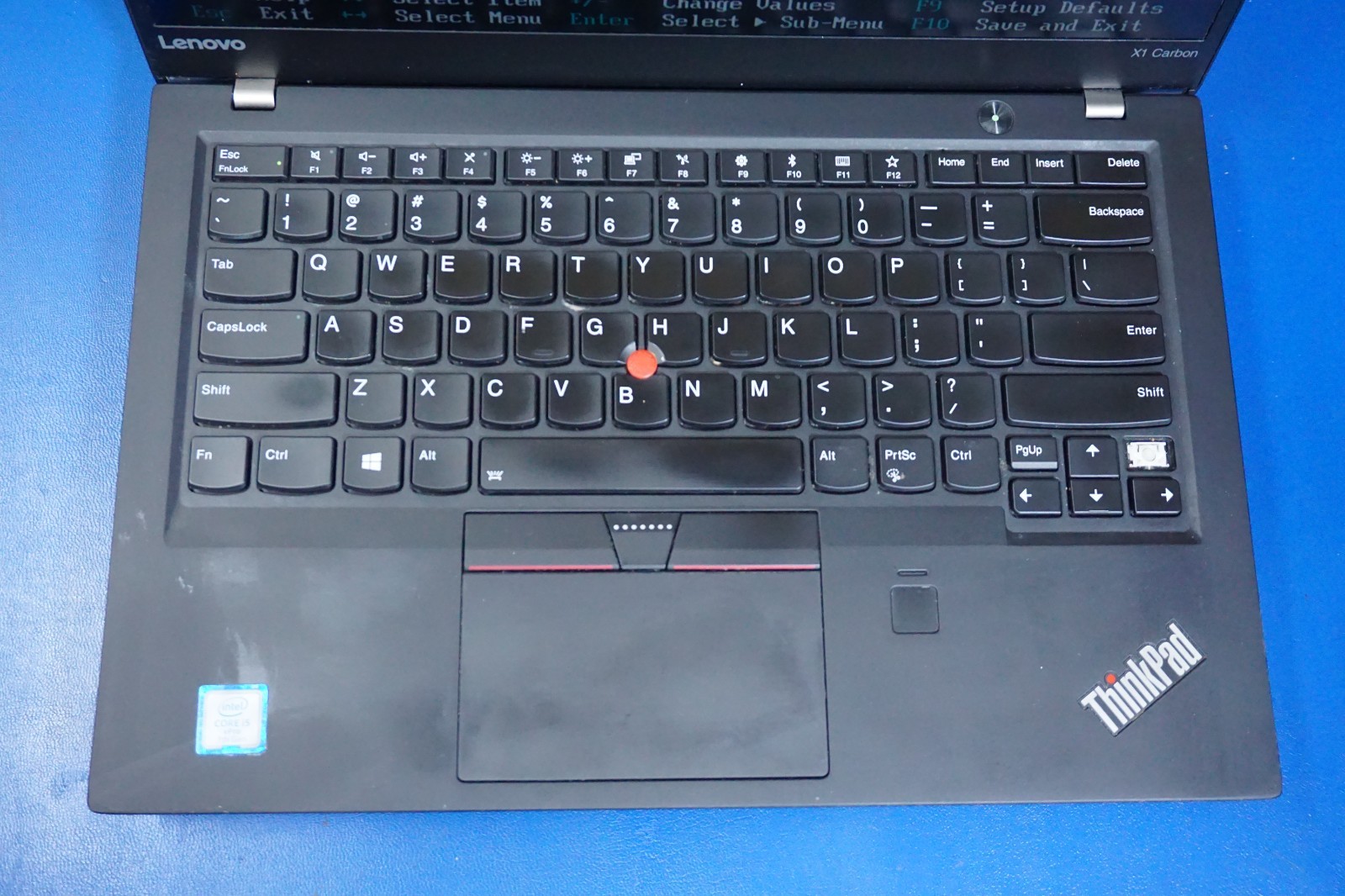 Lenovo ThinkPad X1 Carbon 5th Intel i5-7300U 8GB RAM NO SSD/OS