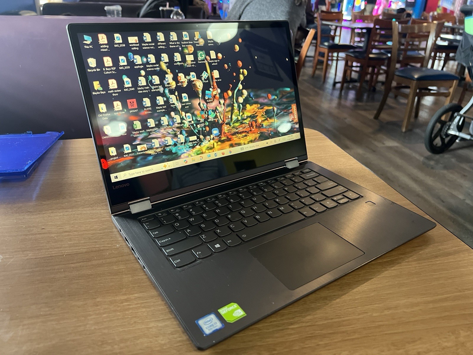 Lenovo Flex 6 2in1 i7-8550U 16GB, Nvidia GPU 512SSD 130MX, 14”, Pen