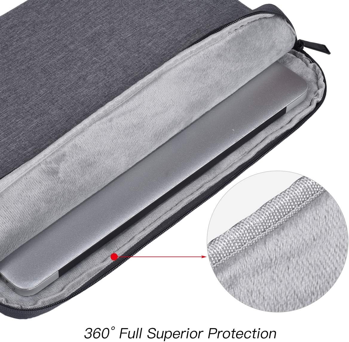 Laptop Sleeve Case 15.6-16 inch for Lenovo Yoga 7i, Legion Pro 7i, Space Grey