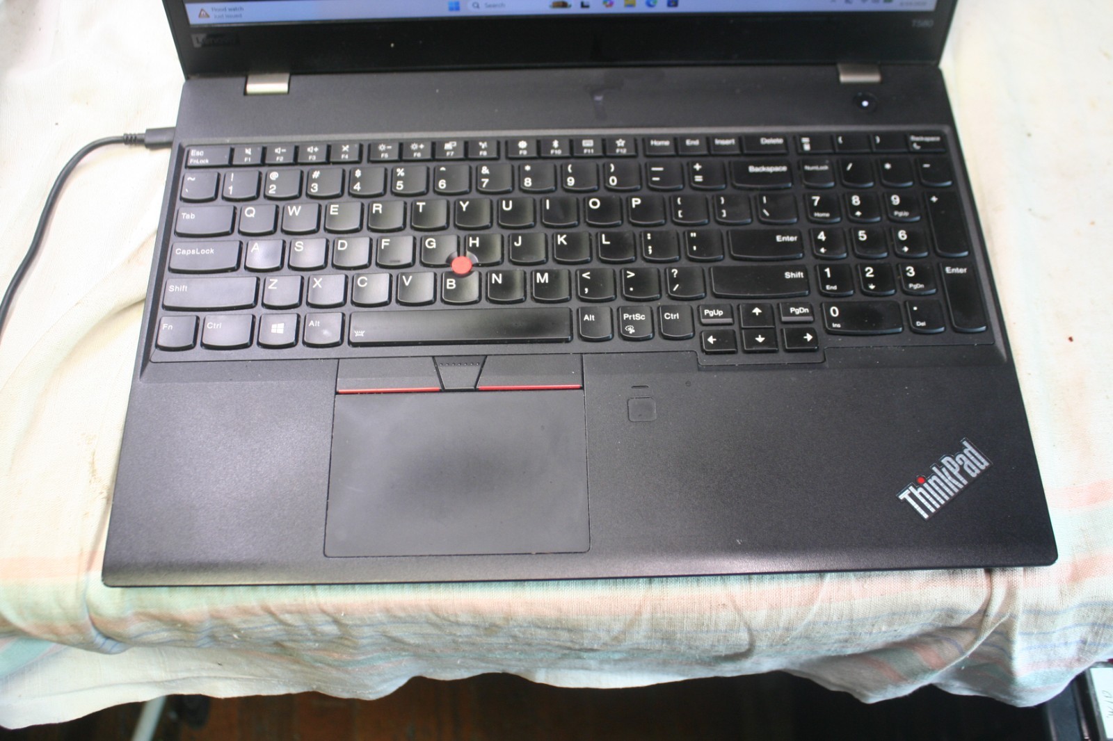 lot of 4 Lenovo ThinkPad T580 WIN 11 Core i7-8550U 1.80GHz 16GB RAM 256GB 15.6″
