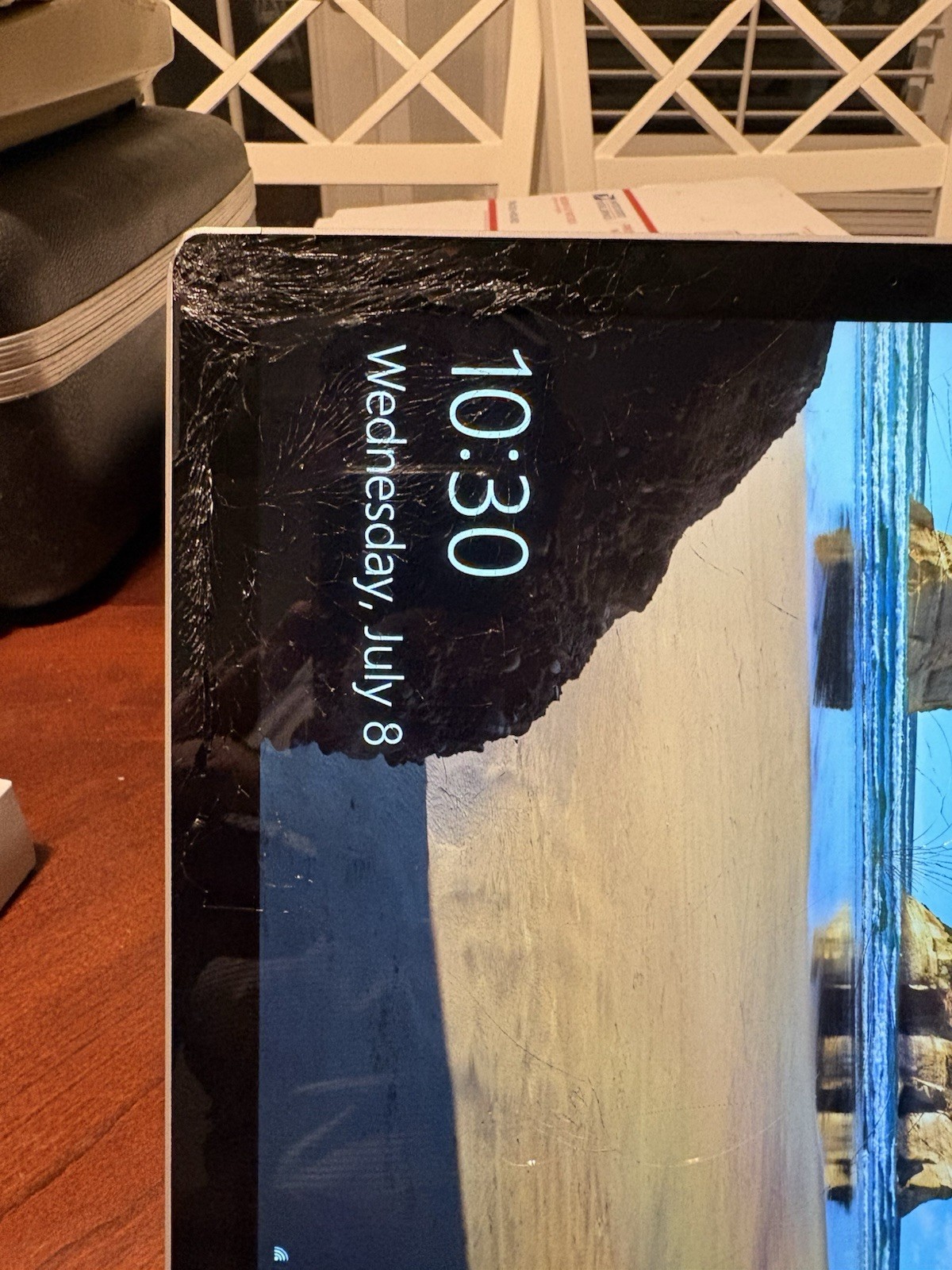 Microsoft Surface Pro 7 1866 I5 8GB 256GB Platinum – Touch Not Working.