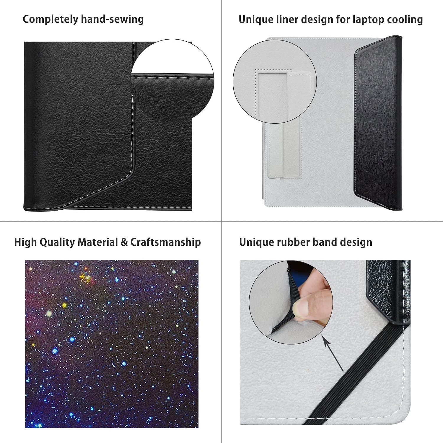 Galaxy Case for 14-inch Laptops – Compatible with Lenovo Yoga 7i, HP EliteBook 8