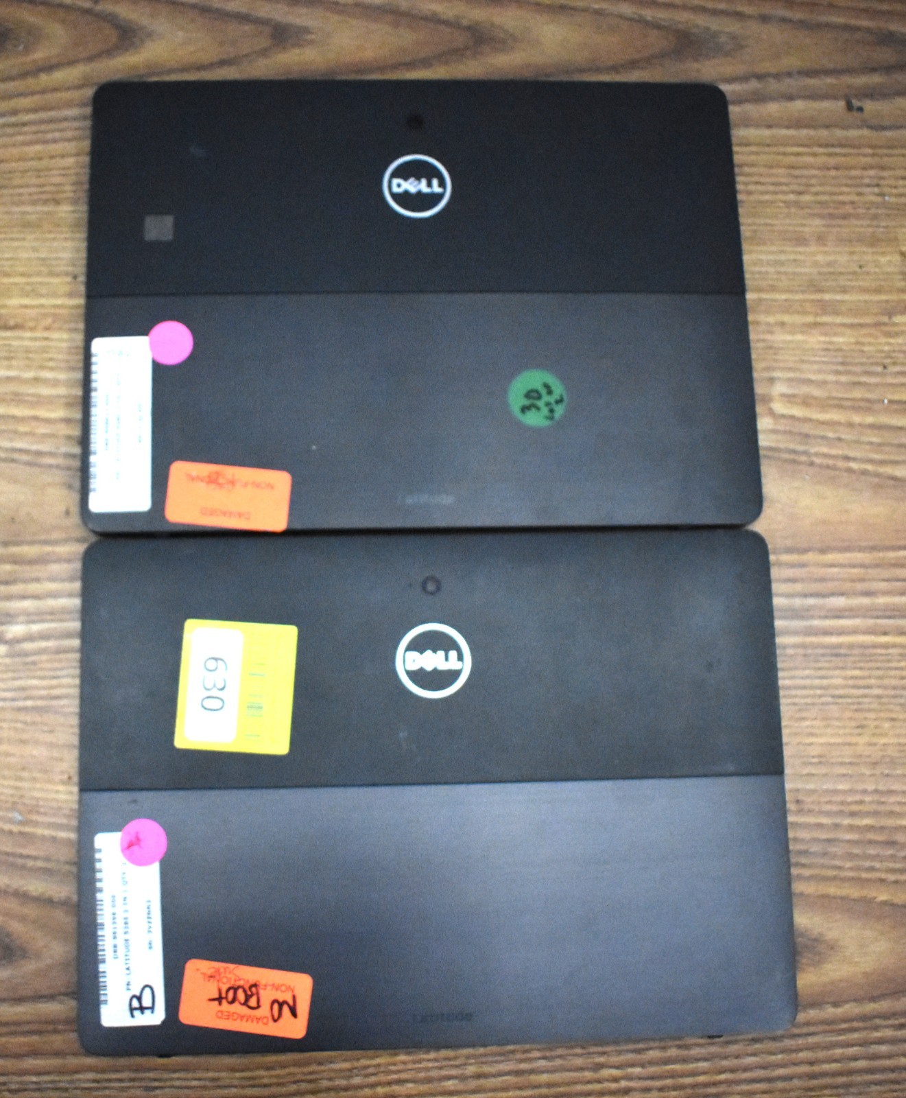 DELL LATITUDE 5285 i5-7300U NOT WORKING FOR PARTS (LOT OF 2)