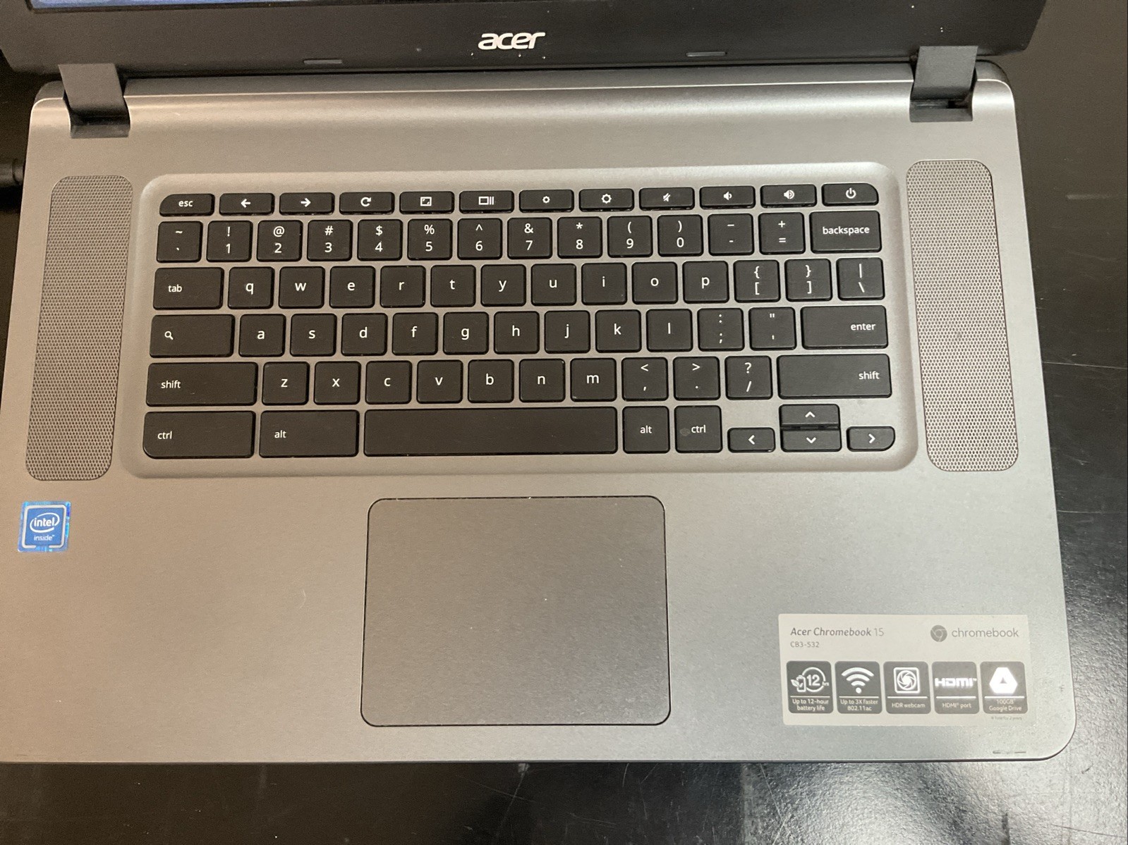 Acer Chromebook 15 CB3-532 Laptop