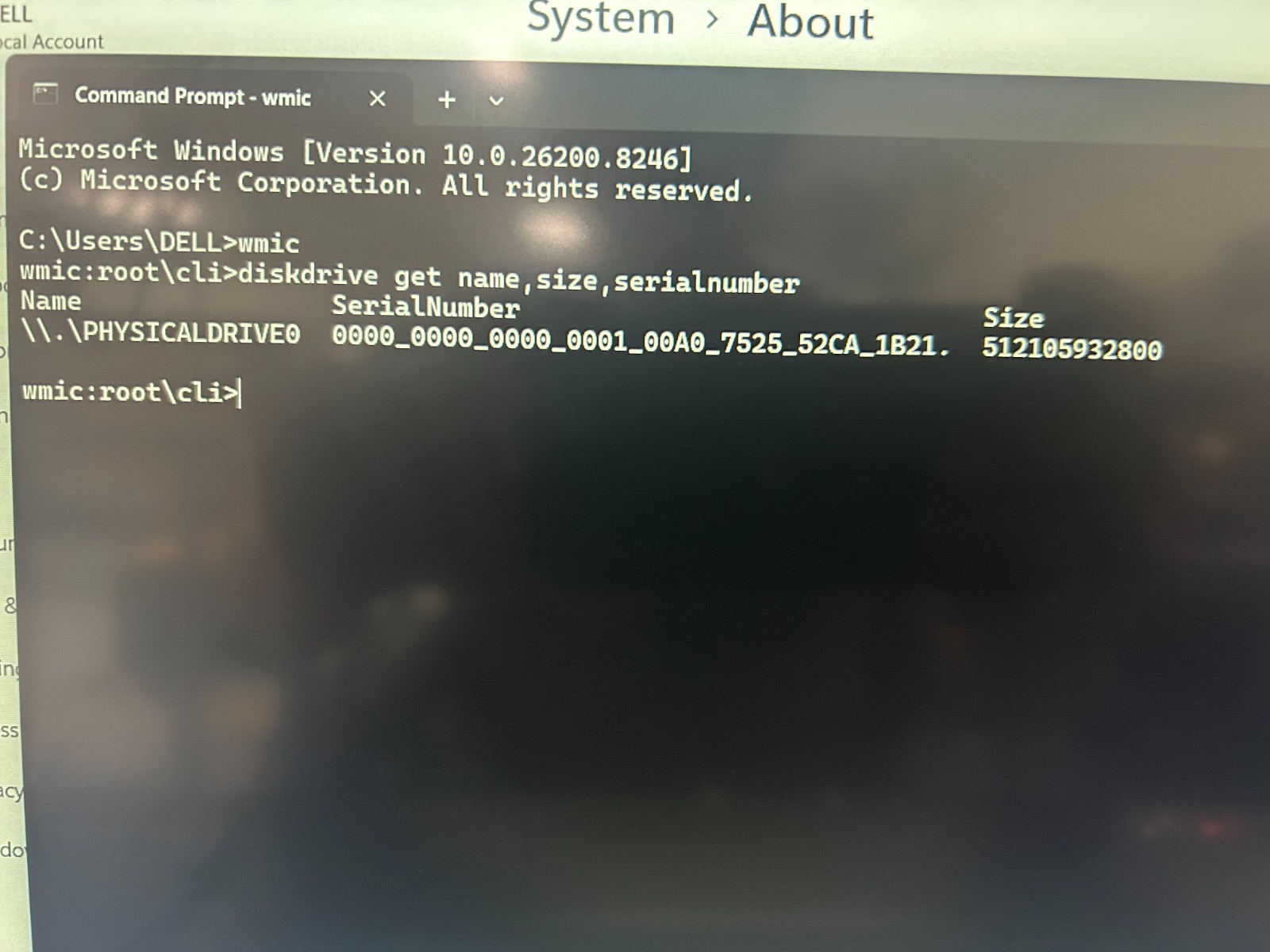 DELL 15 DC15255 G8MK9, AMD Ryzen 7 7730U, 2.00 GHz, 16 GB RAM 512 GB NVMe SSD