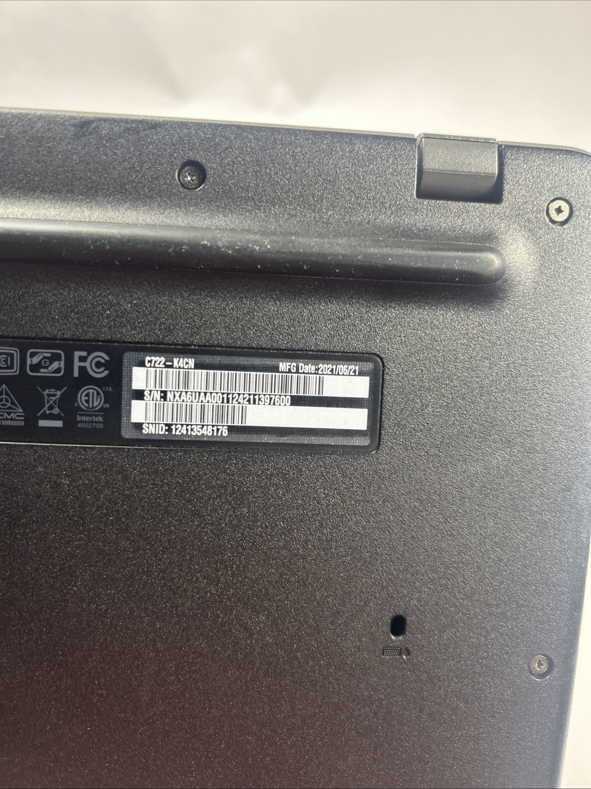Acer Chromebook 311 C722 11.6″ MediaTek } 4GB RAM 32GB Chrome OS