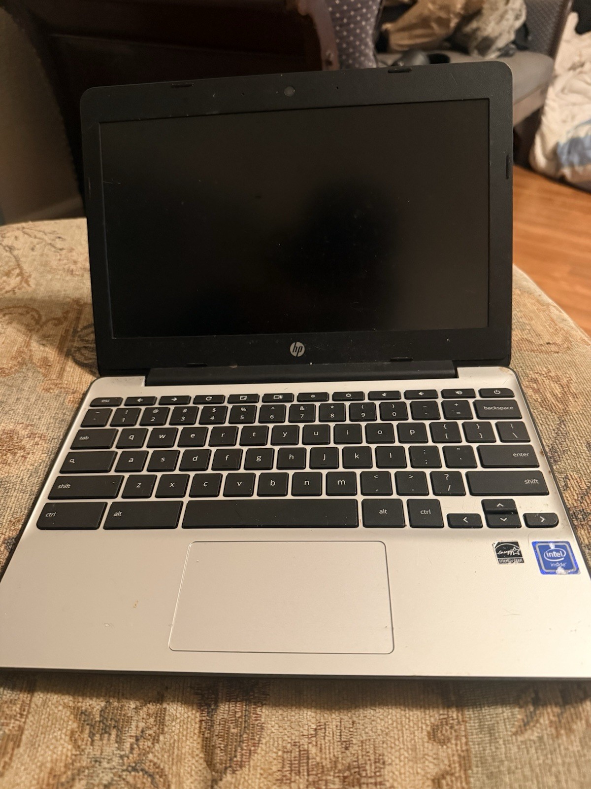 HP Chromebook Touch 11-V011dx Celeron N3060 4GB Ram 16GB Reset and Tested
