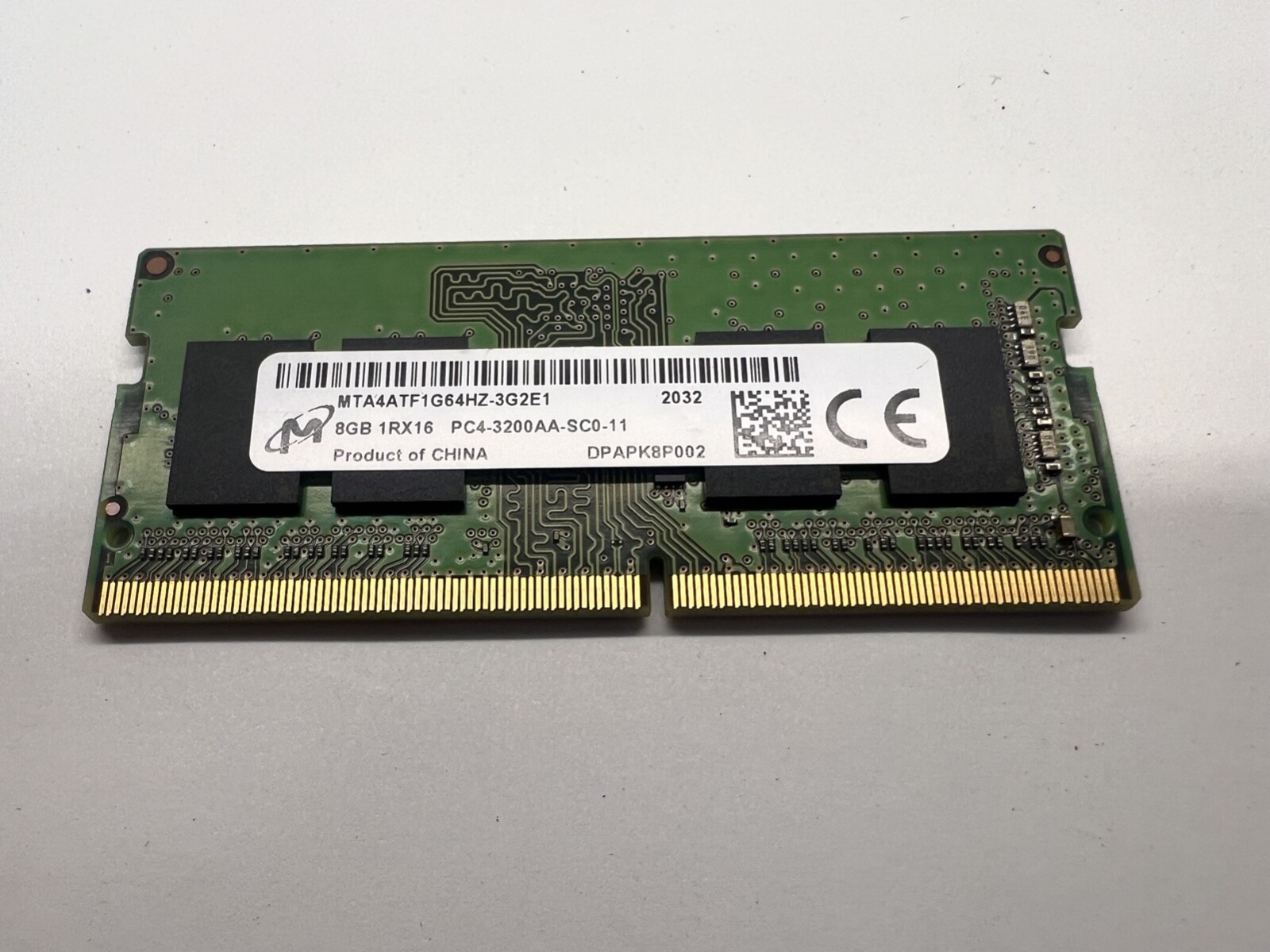 8GB 1RX16 PC4-3200AA-SC0-11 RAM