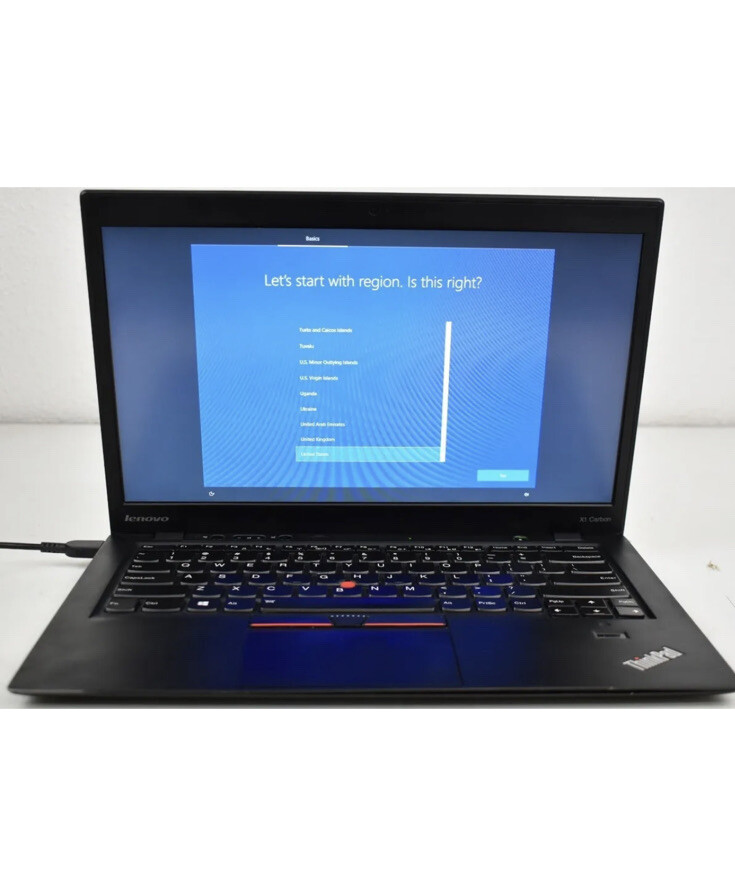 14″ Lenovo Thinkpad X1 Carbon Laptop | i5-3427U @ 1.8GHZ 4GB RAM 256GB SSD Win11