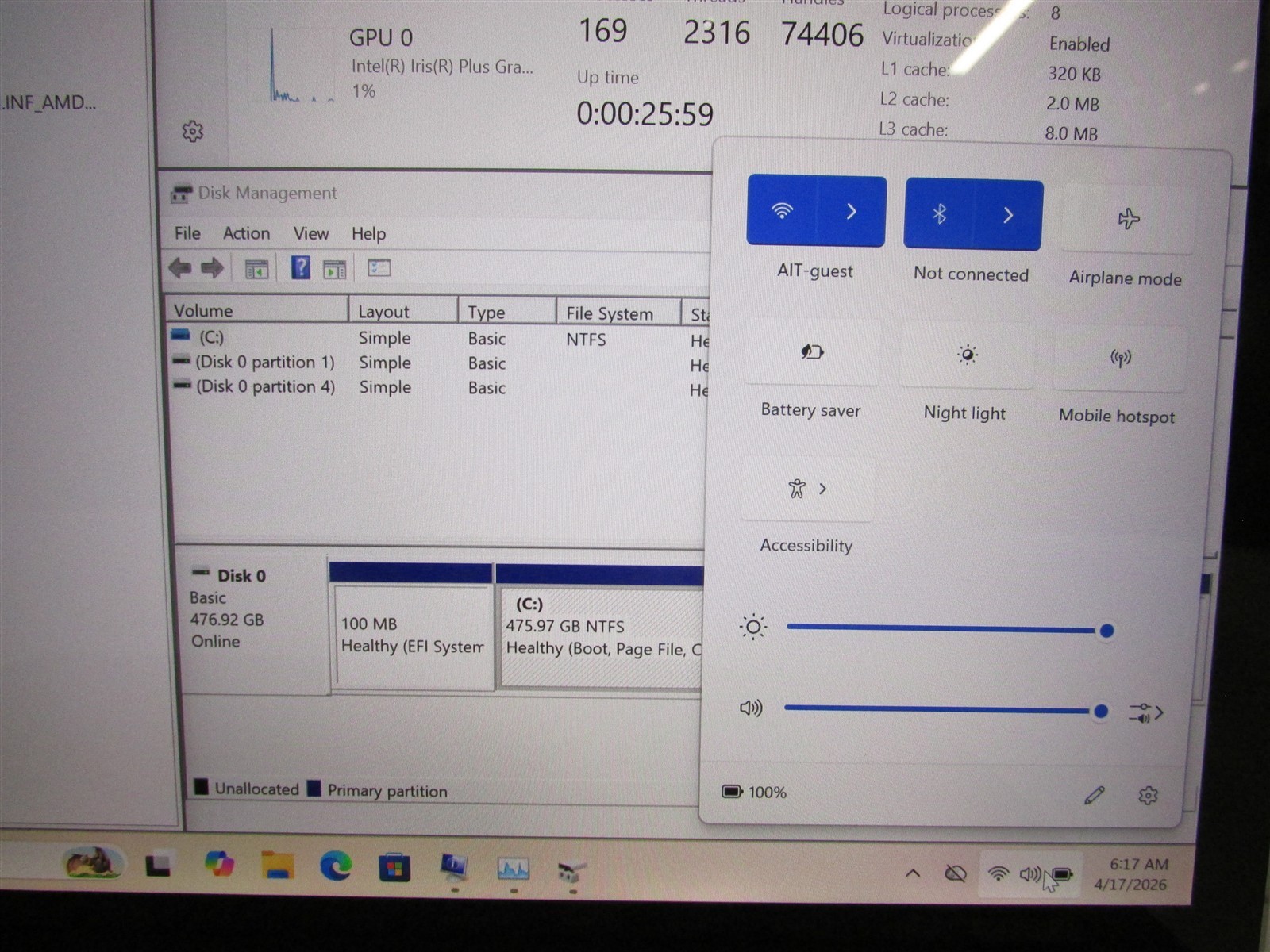 Microsoft Surface Laptop 3 1867 i7-1065G7 1.3GHz 16GB 512GB 13.5″ Windows 11 Pro