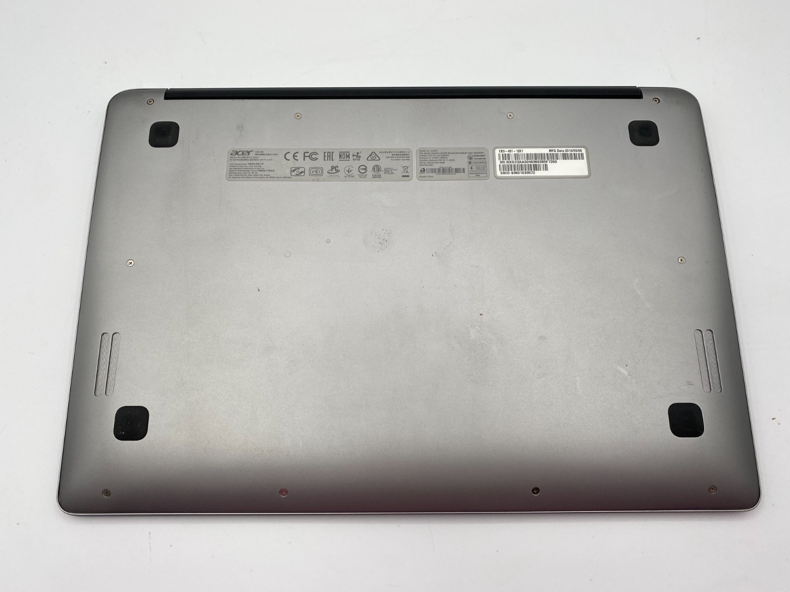 ACER CHROMEBOOK 14 CB3-431-C3WS 14″ HD CELERON N3160 – Fast Ship – USA Seller