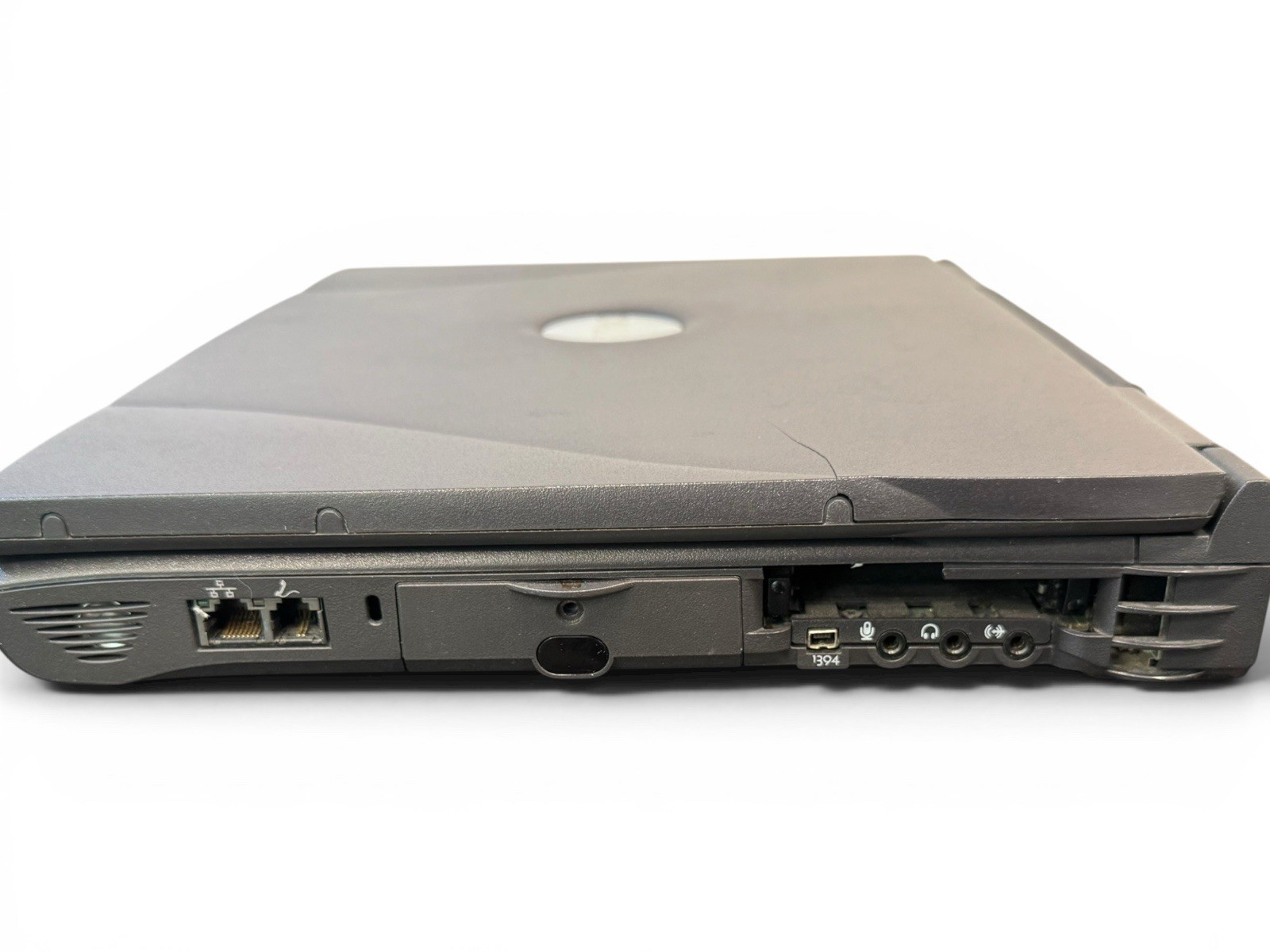 Vintage Dell Latitude C810 PP01X Laptop Pentium III 1.13GHz/256MB/CD/NO HD/Cord