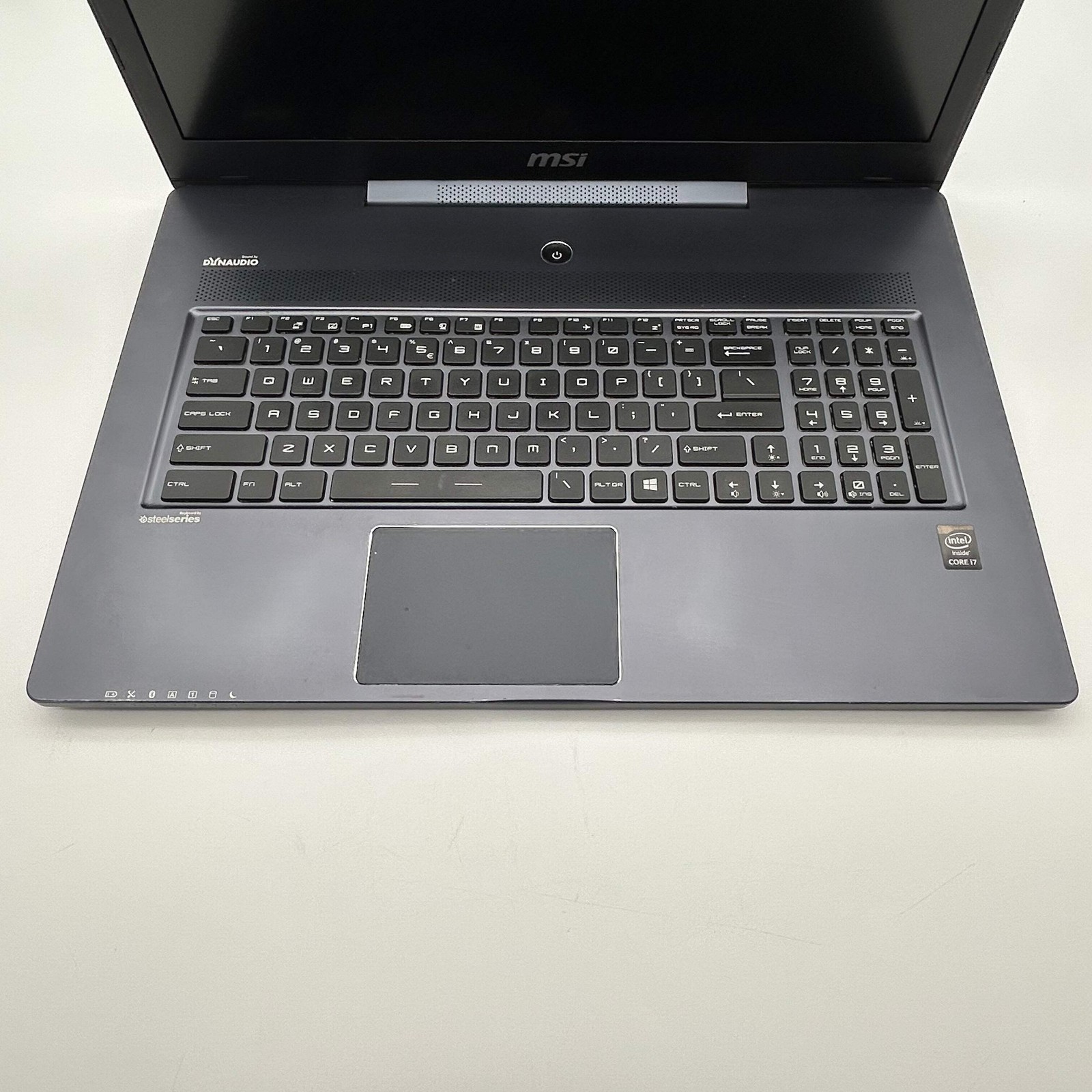 MSI MS-1773 17″ laptop |Core i7| 16GB RAM| w/ Charger – FOR PARTS/REPAIR ONLY