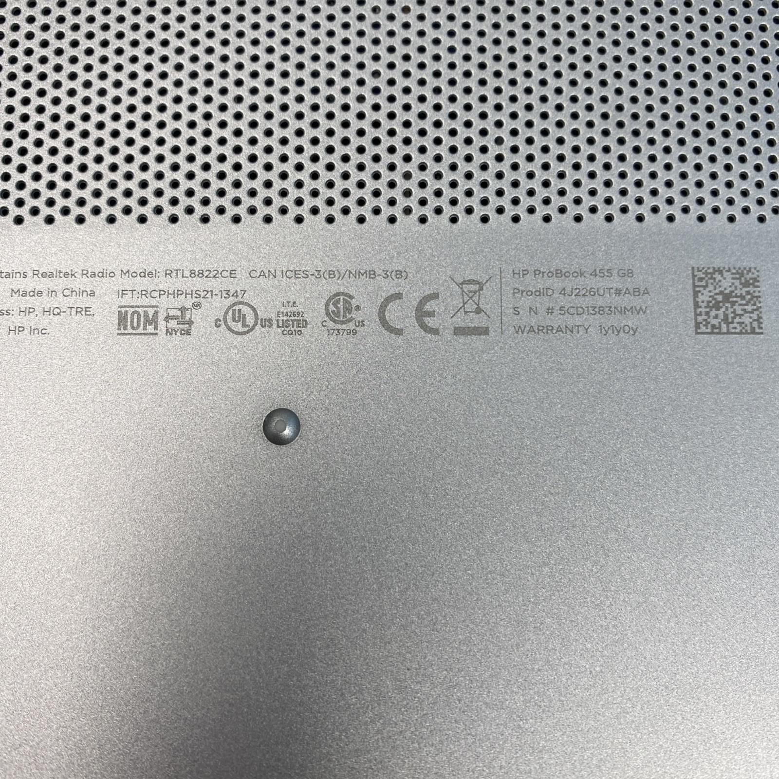 HP ProBook 455 G8 Ryzen 7 5800U 1.90 GHz 16 GB DDR4 512 GB NVMe Windows 11 Pro