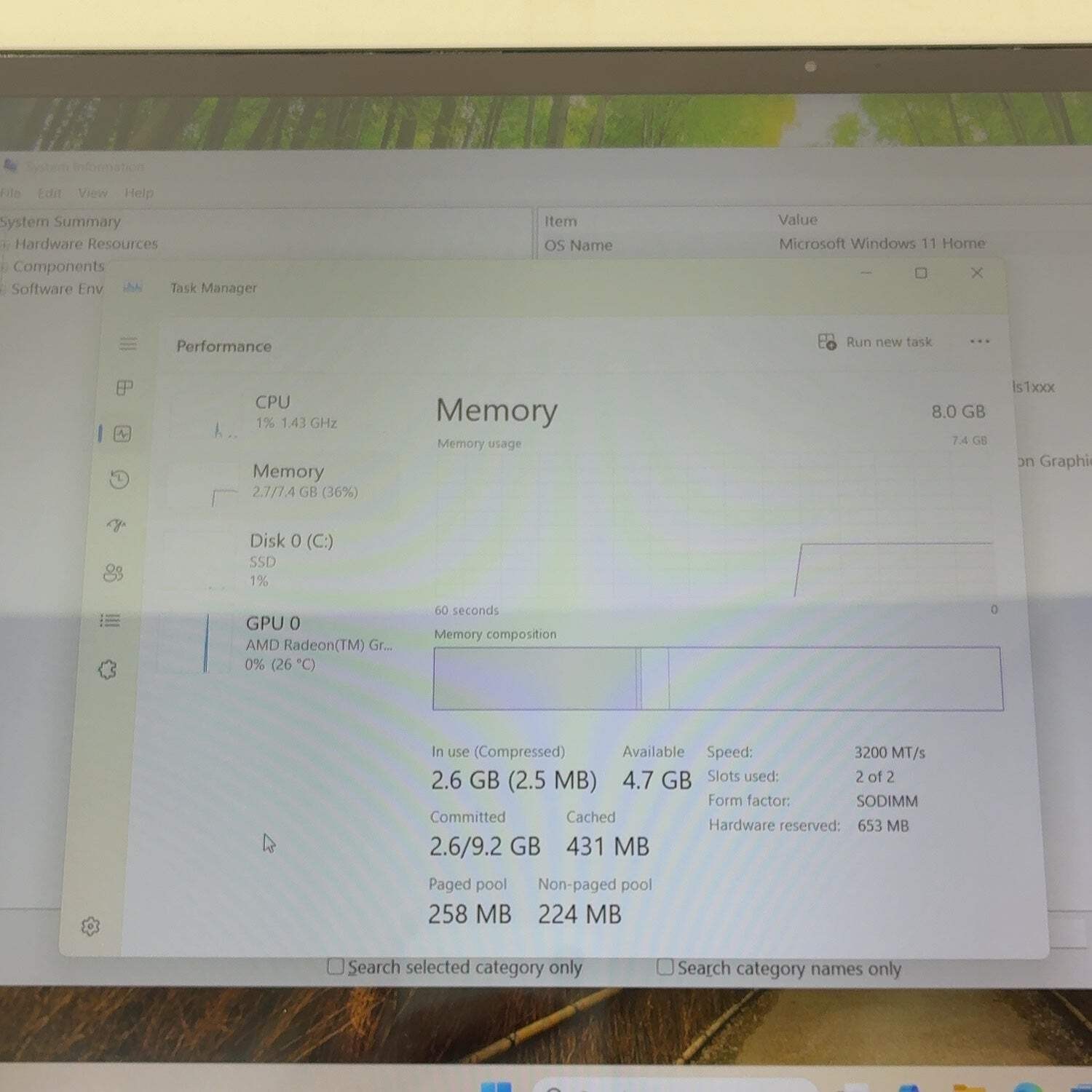 HP Envy x360 15-DS1063CL 15.6″ Ryzen 5 4500U 2.3GHz 8GB RAM 512GB SSD