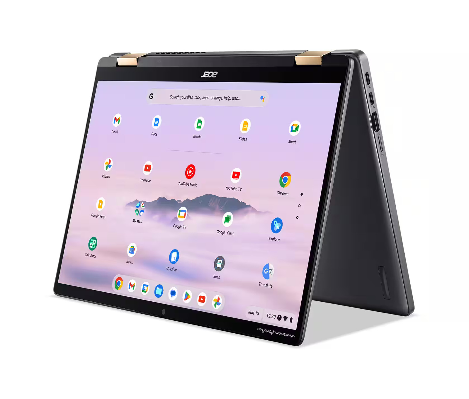 Acer – Chromebook Plus Spin 714 Laptop with Google AI 14″ WUXGA Touch – Int…
