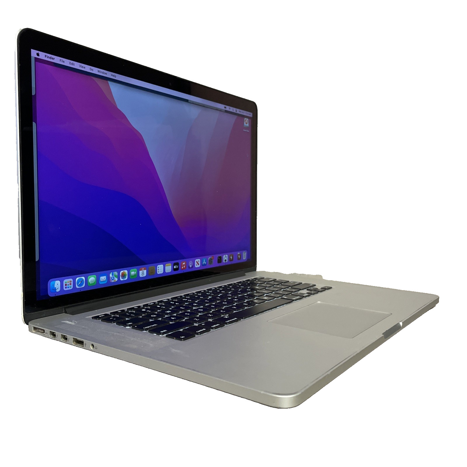 Apple MacBook Pro A1398 15″ AMD Radeon Pro 2.8GHz Intel Core i7-4980H 16GB 512GB