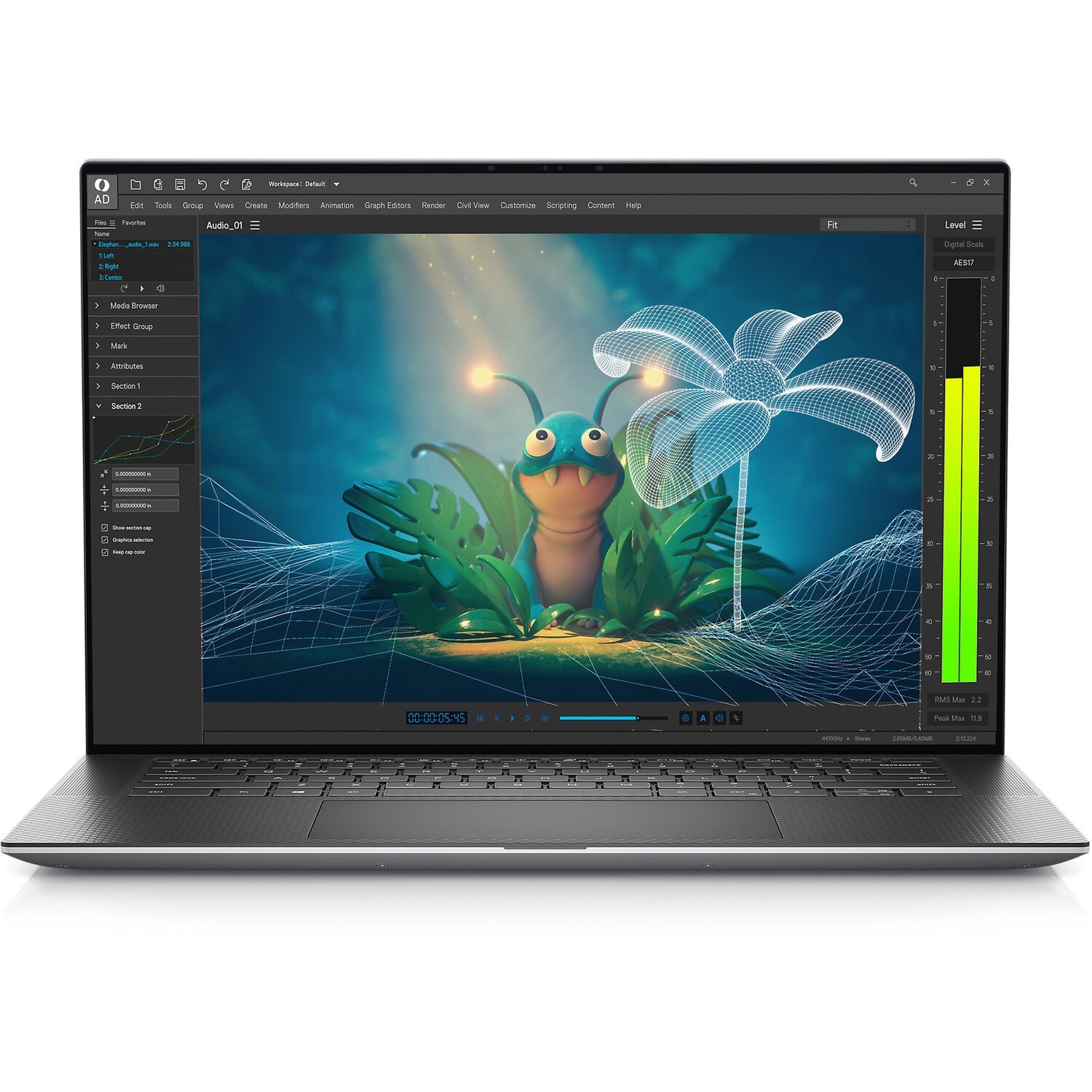 DELL PRECISION 5570 15″ I9-12900H 2TB SSD 32GB RAM WIN11 RTX A2000 8GB LAPTOP C
