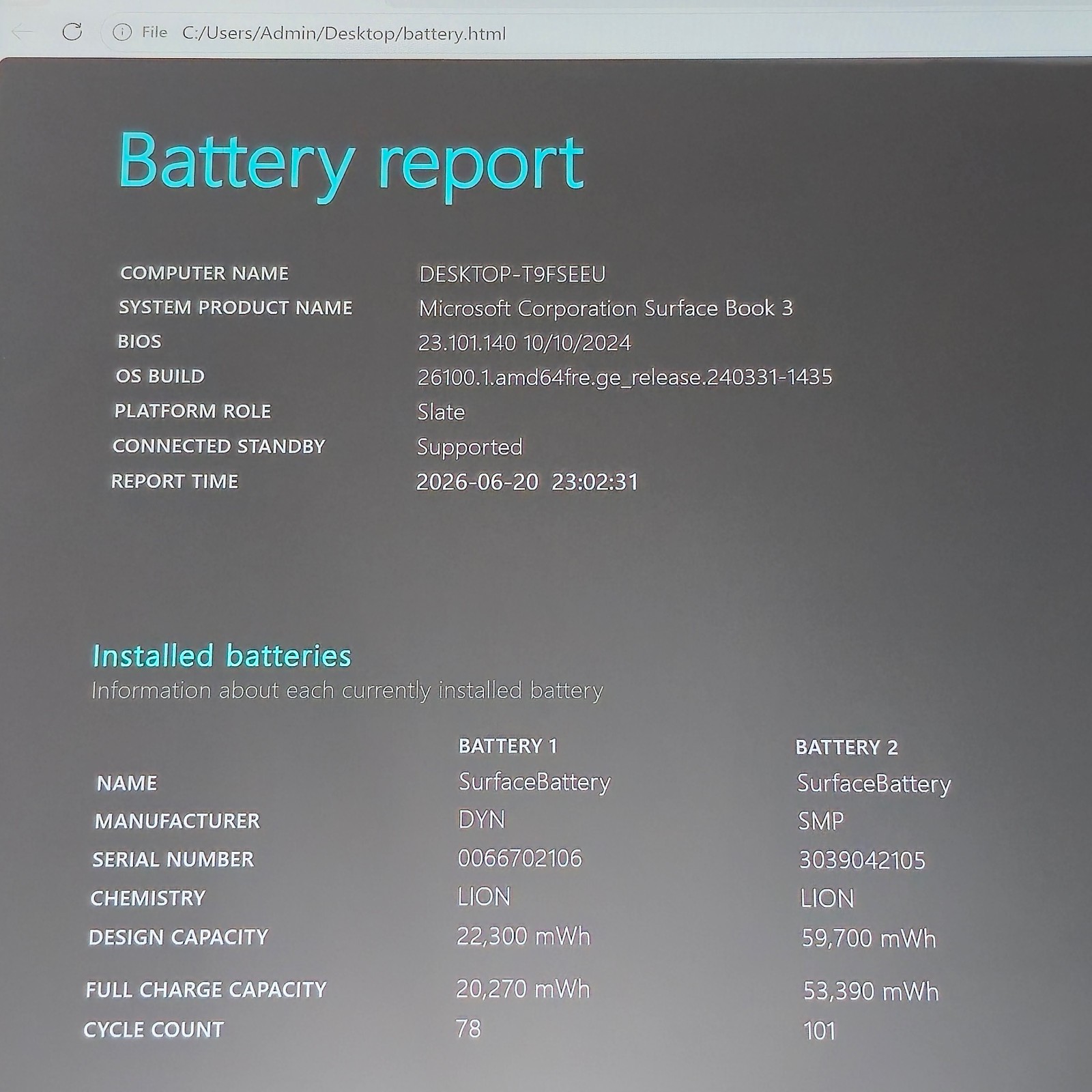Surface Book 3 15″ (1899) i7-1065G7 32GB RAM 1TB SSD GTX 1660 GPU 6GB GDDR6
